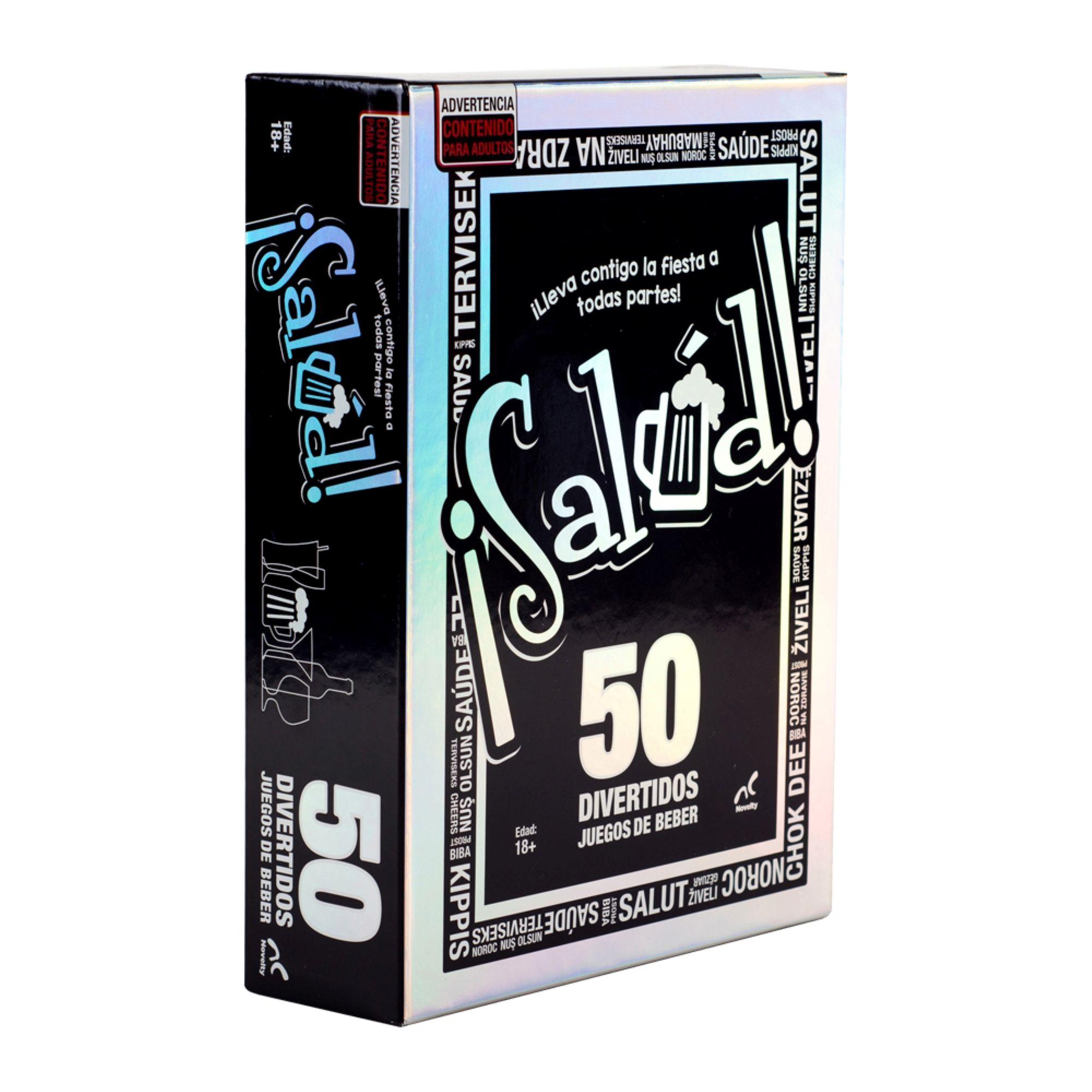 Set De 50 Juegos Divertidos Para Beber Salud-2