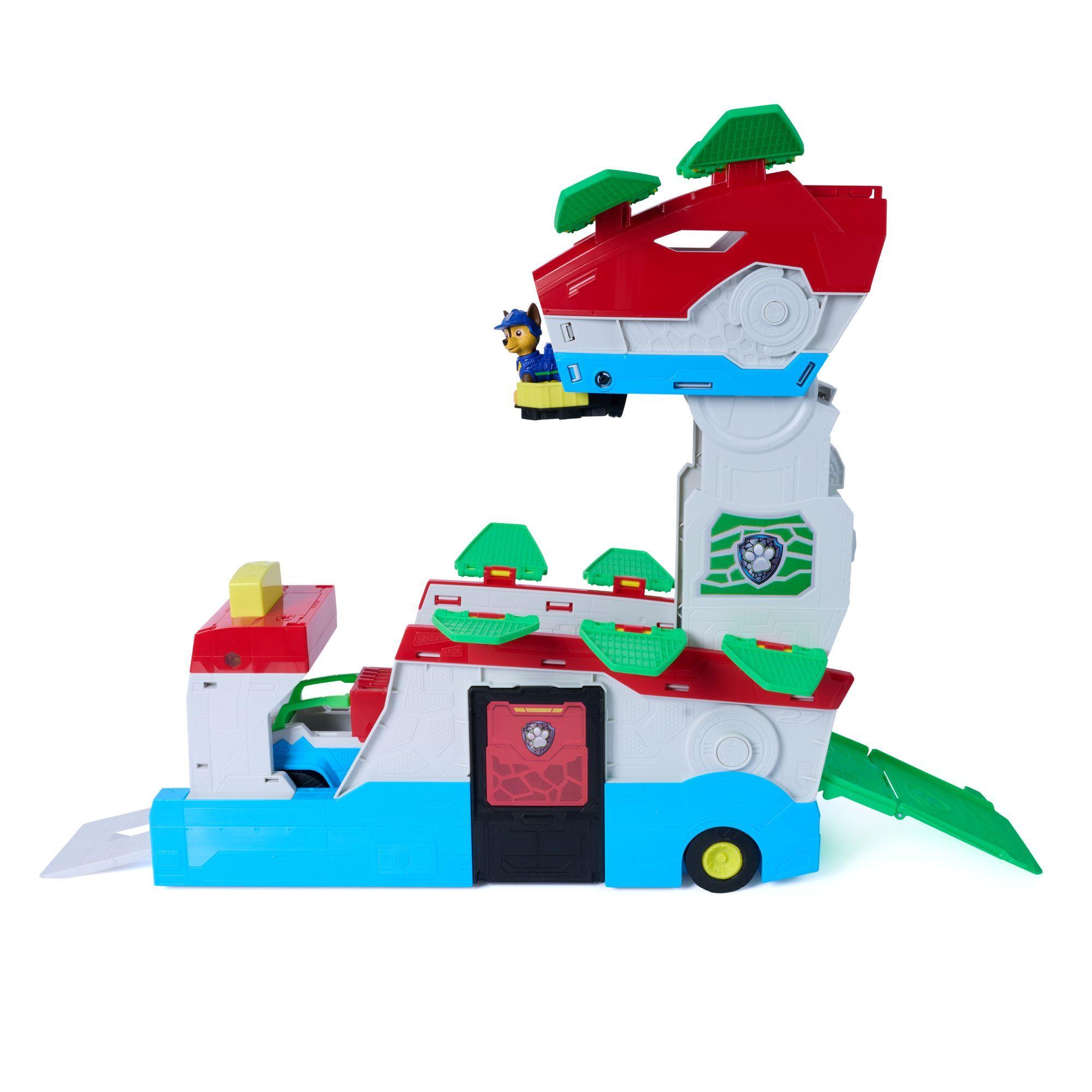Paw Patrol Cuartel Móvil Dino Rescue Original Spin Master-2