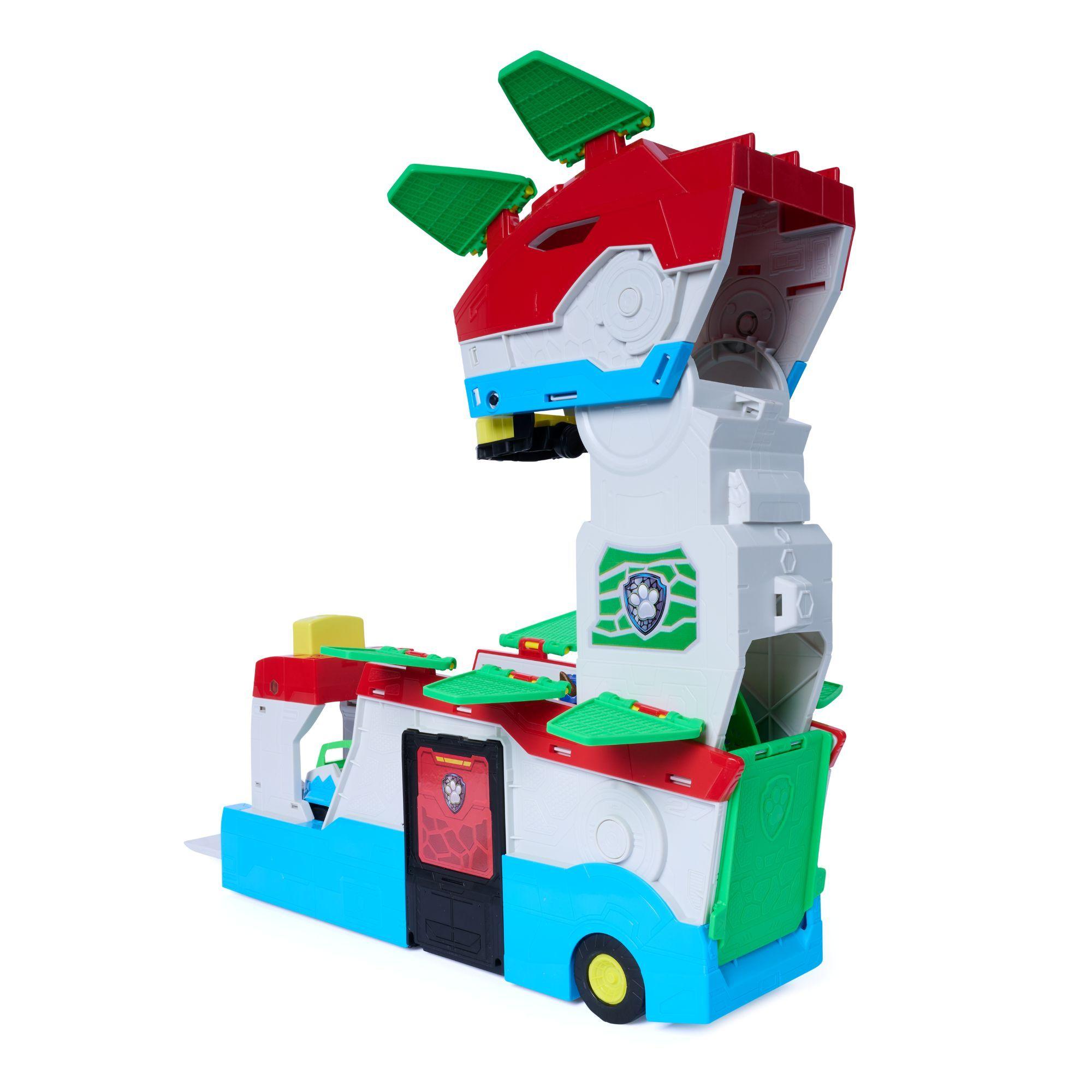 Paw Patrol Cuartel Móvil Dino Rescue Original Spin Master-3