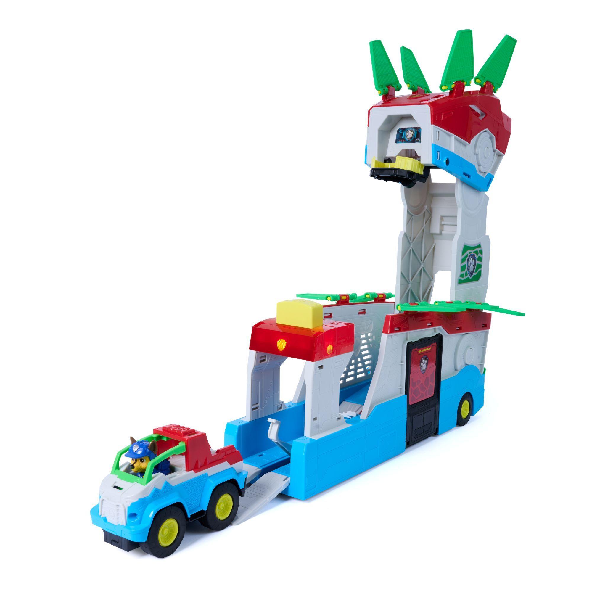 Paw Patrol Cuartel Móvil Dino Rescue Original Spin Master-4