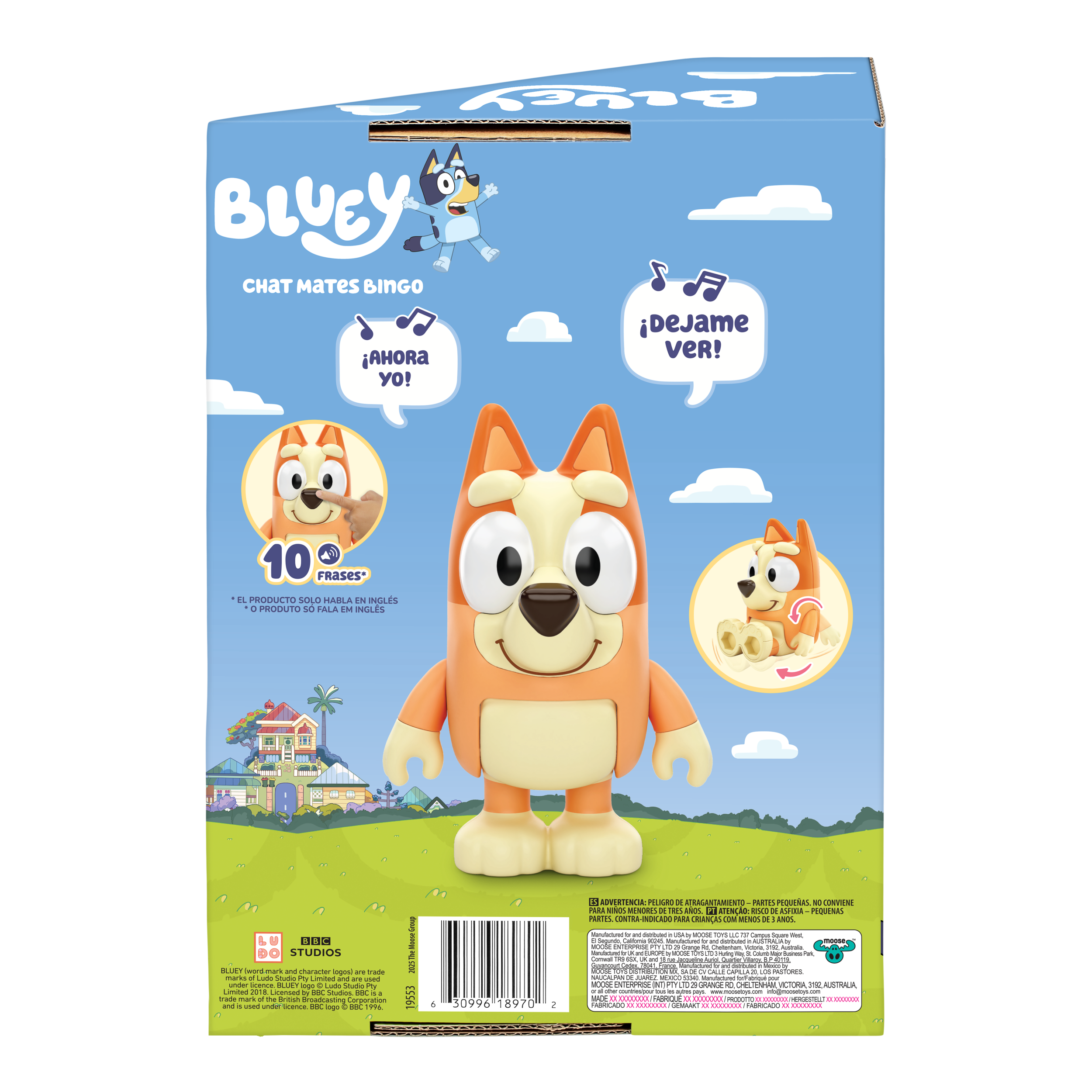 Figura De Bingo Con 10 Divertidas Frases Bluey-5