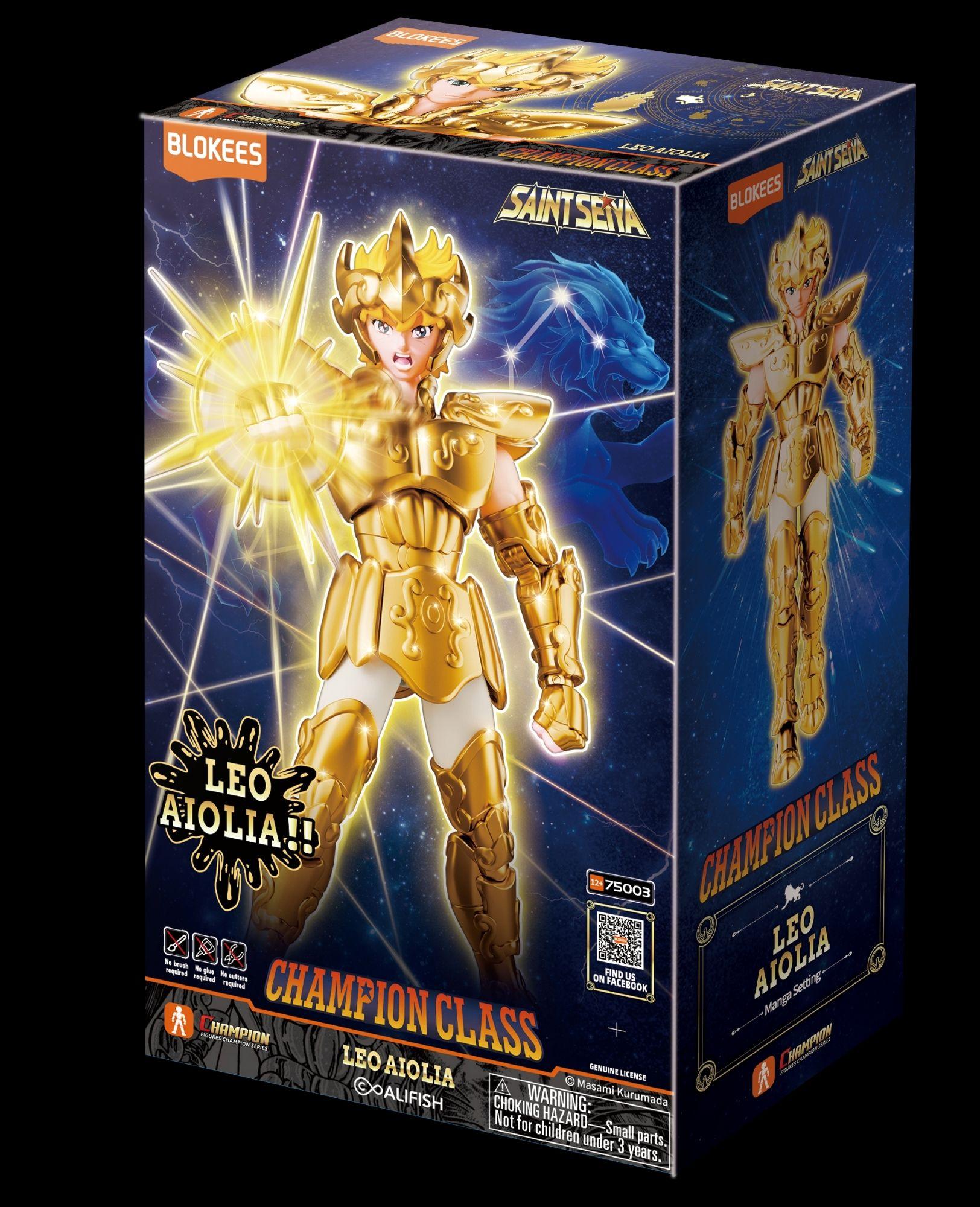 Figura Leo Aiolia Champion Class Caballeros Del Zodiaco-3