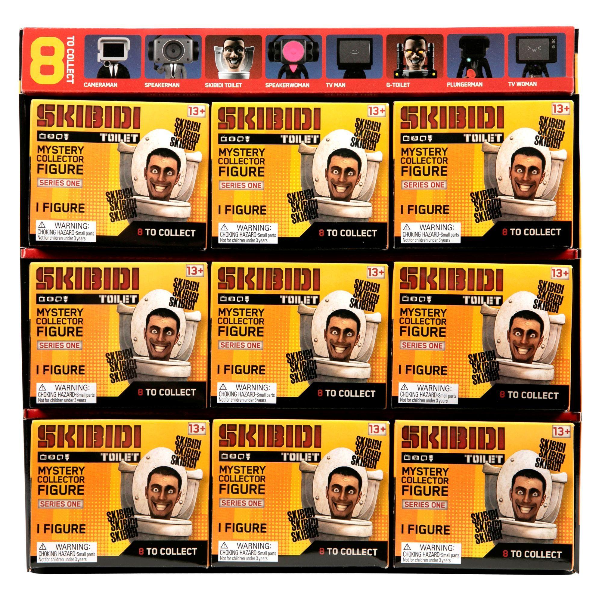 Figuras Misteriosas de Colección Skibidi Toilet-4