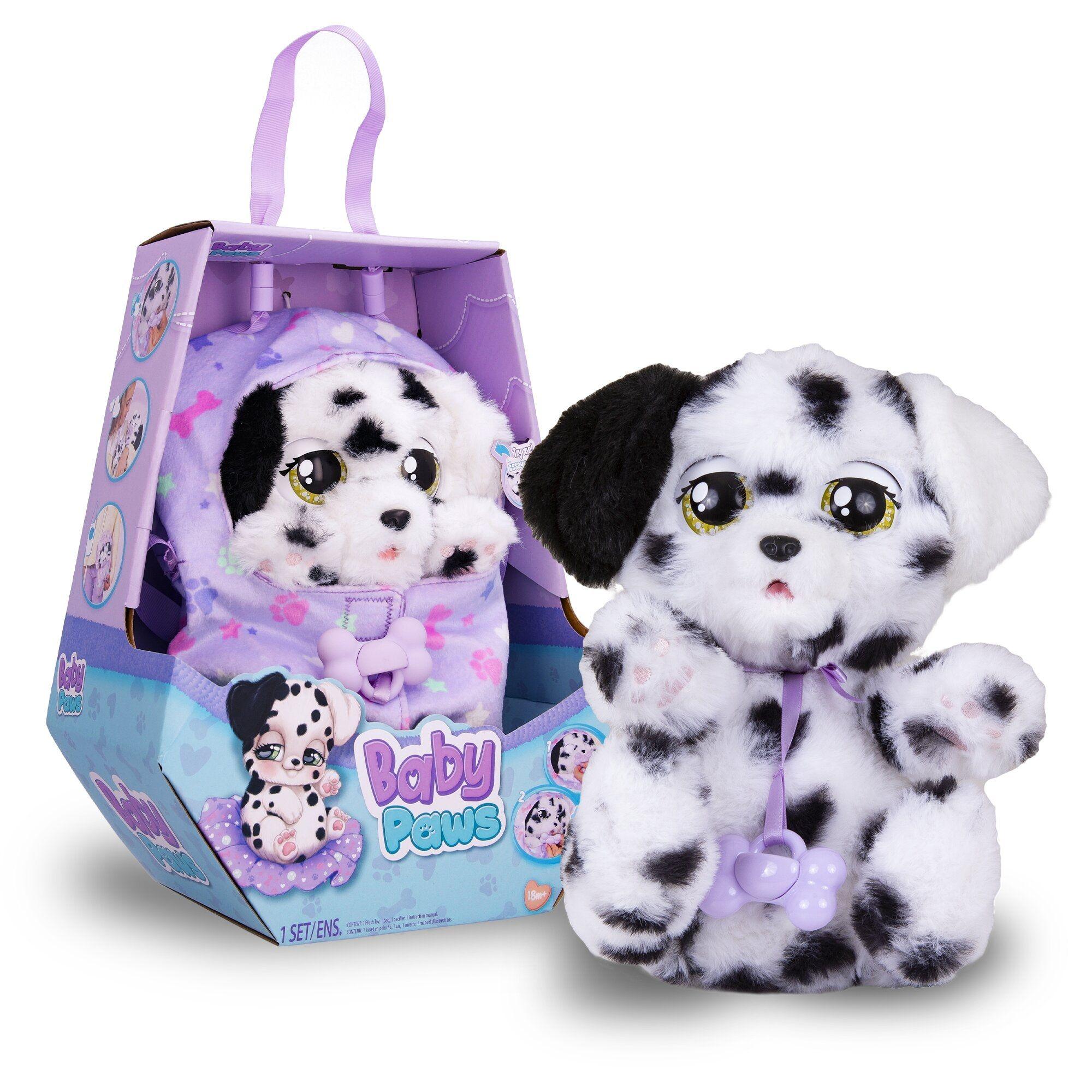 Peluche De Perrito Dalmata Interactivo Baby Paws Imexporta-0