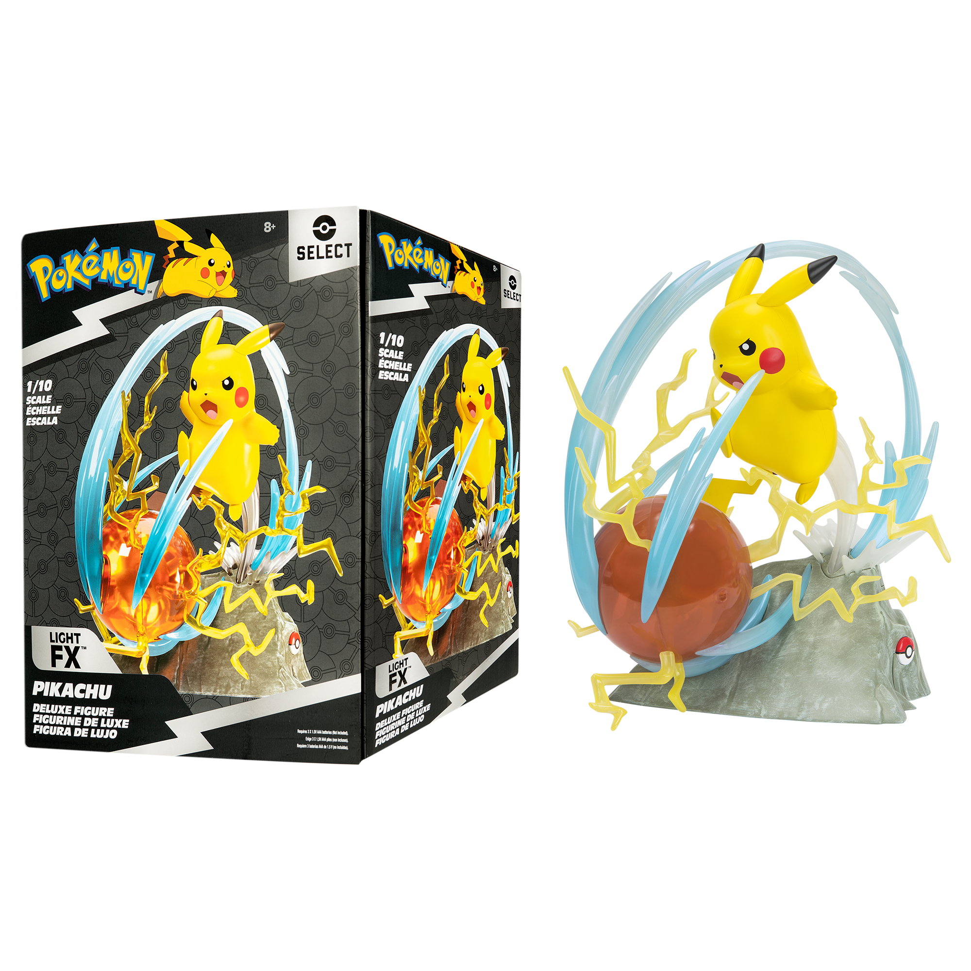 Estatua Deluxe Pikachu De 33 Cm Pokemon-2