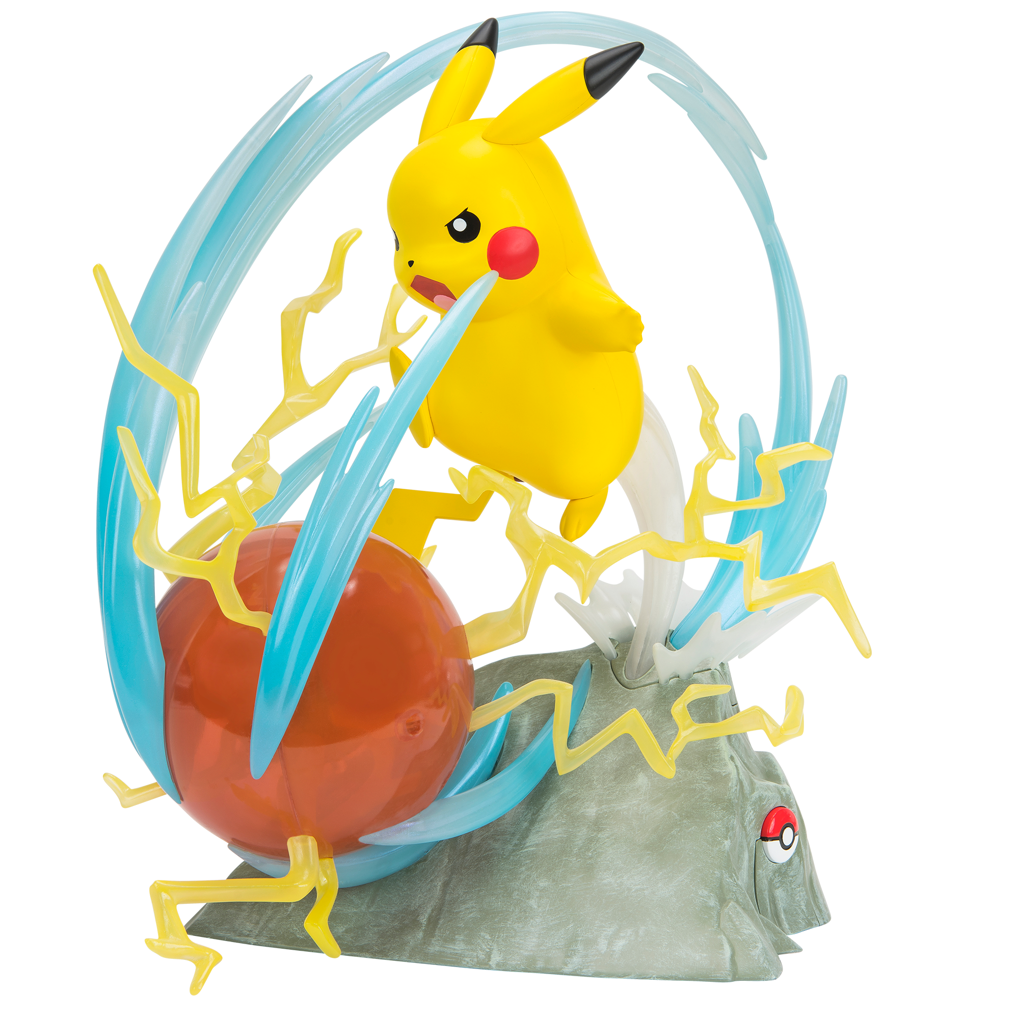 Estatua Deluxe Pikachu De 33 Cm Pokemon-3