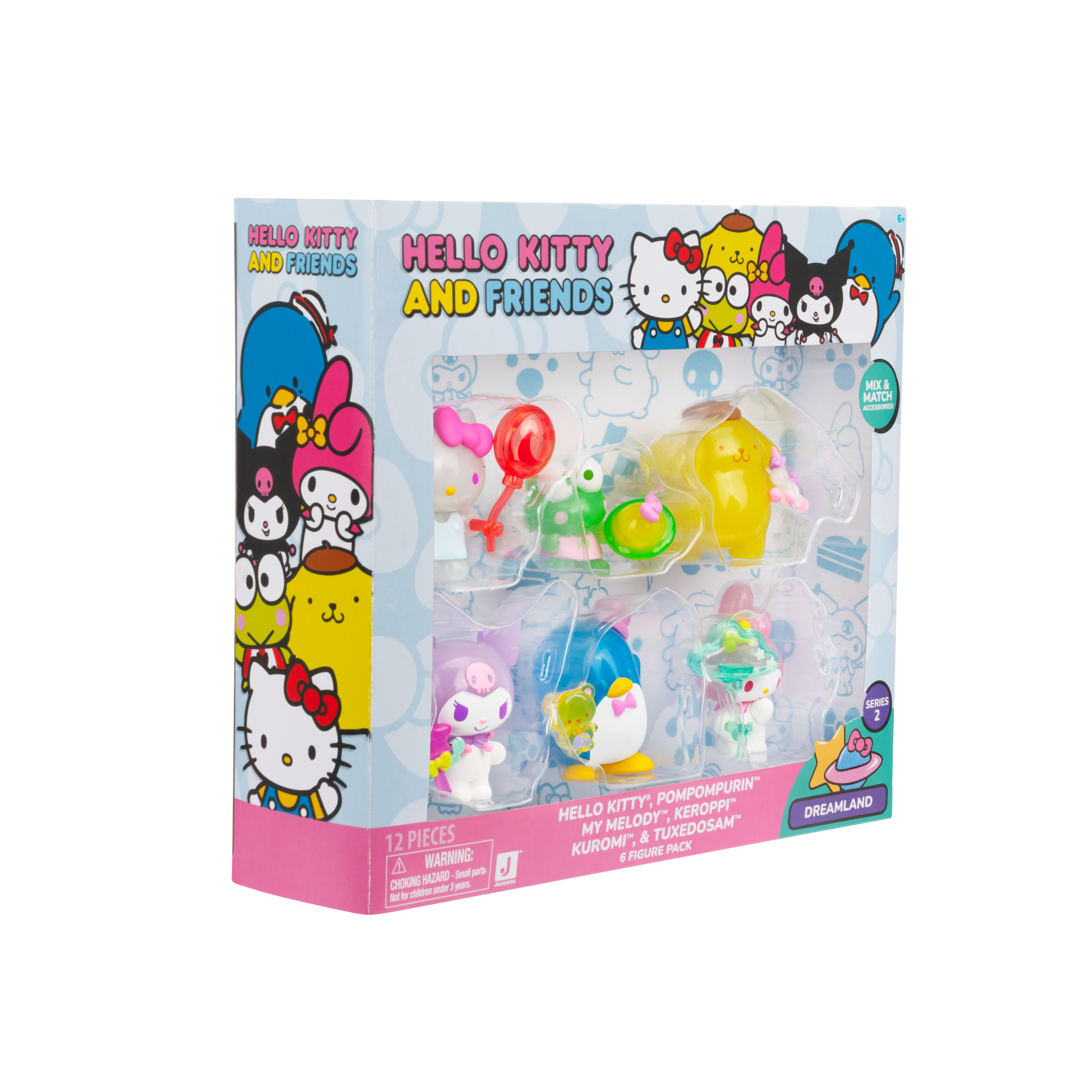 Set de 6 figuras Hello Kitty.-3