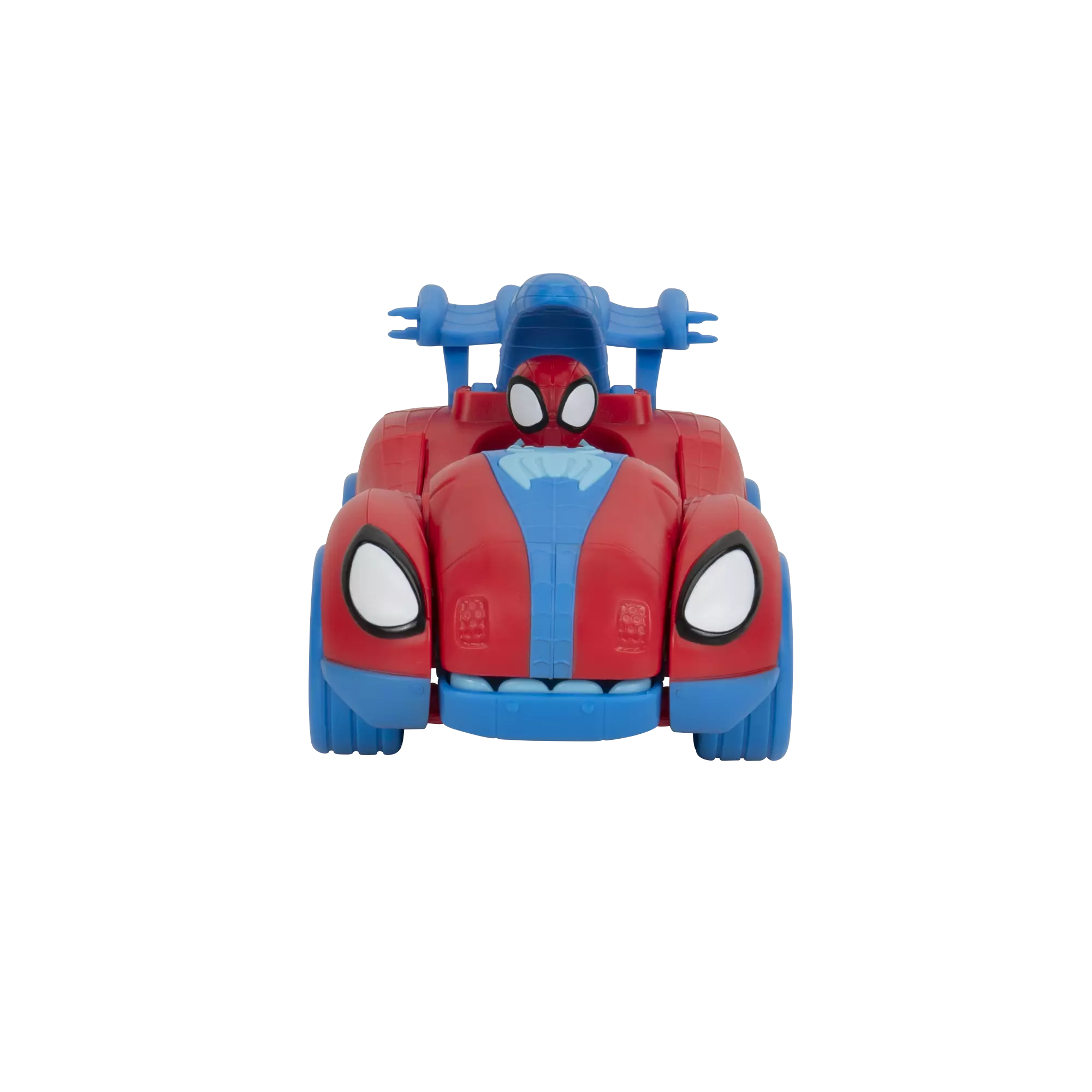 Vehículo De 20 Cm Transformable En Un Spidey Rex-3