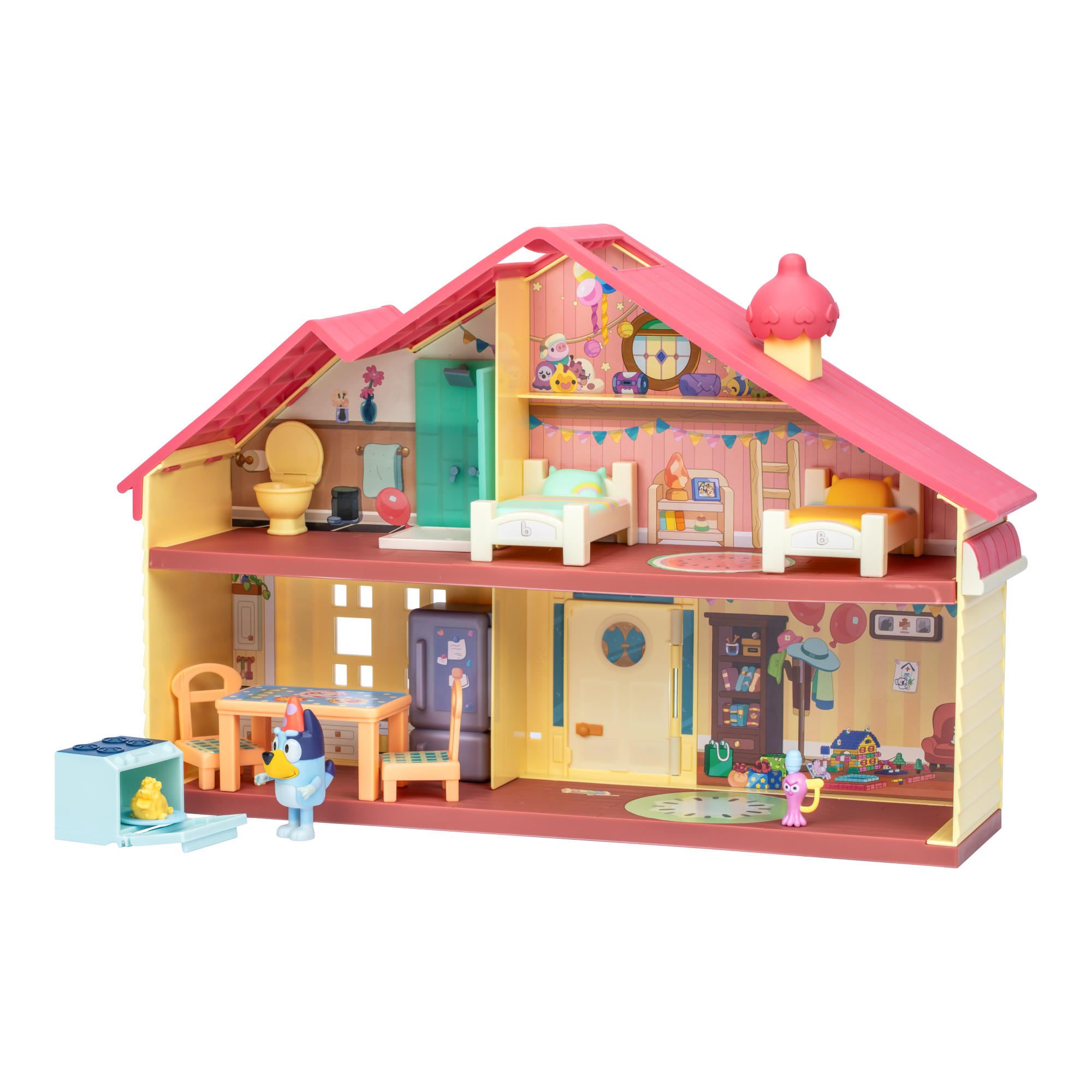 Playset Casa de Celebración Familia Bluey.-3