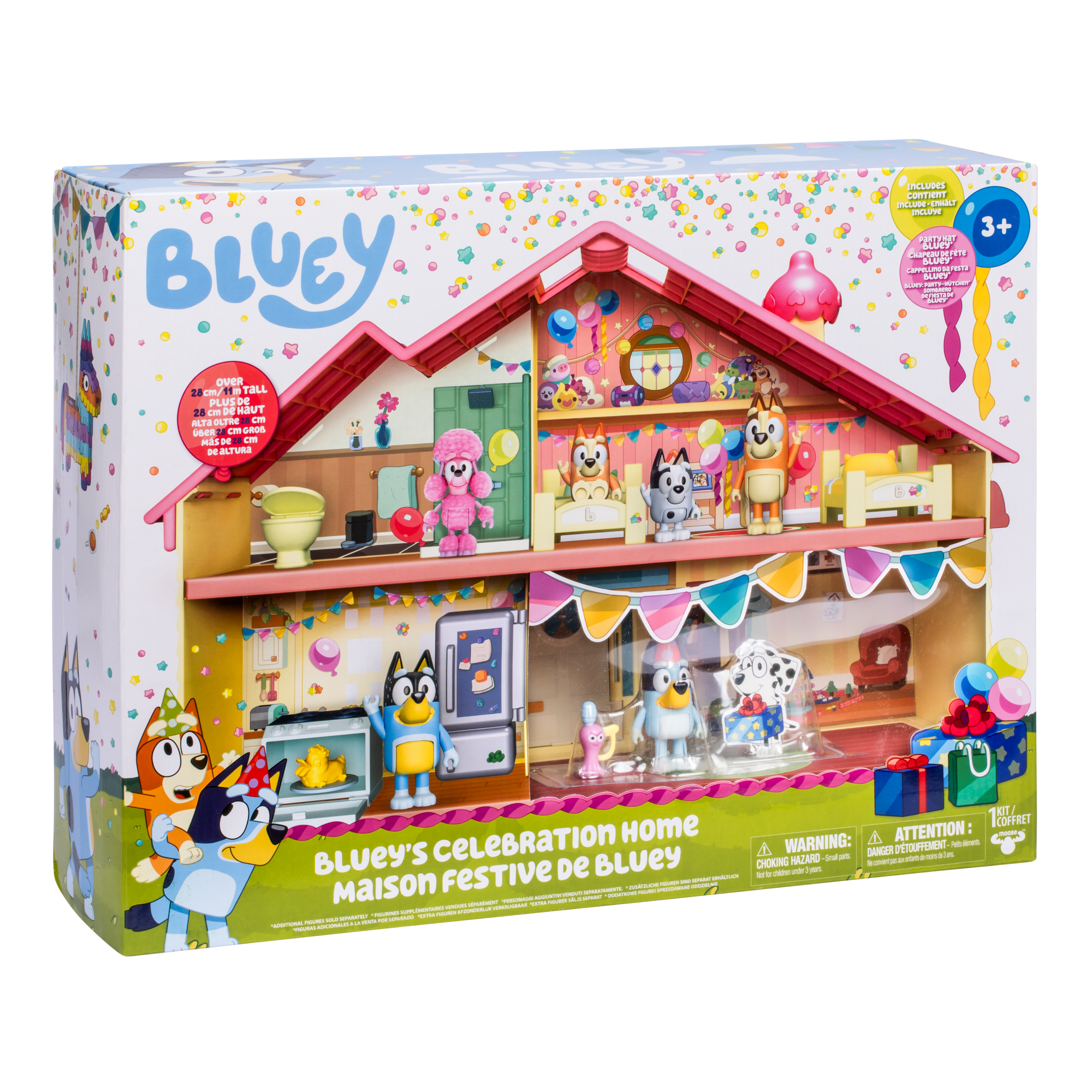 Playset Casa de Celebración Familia Bluey.-5