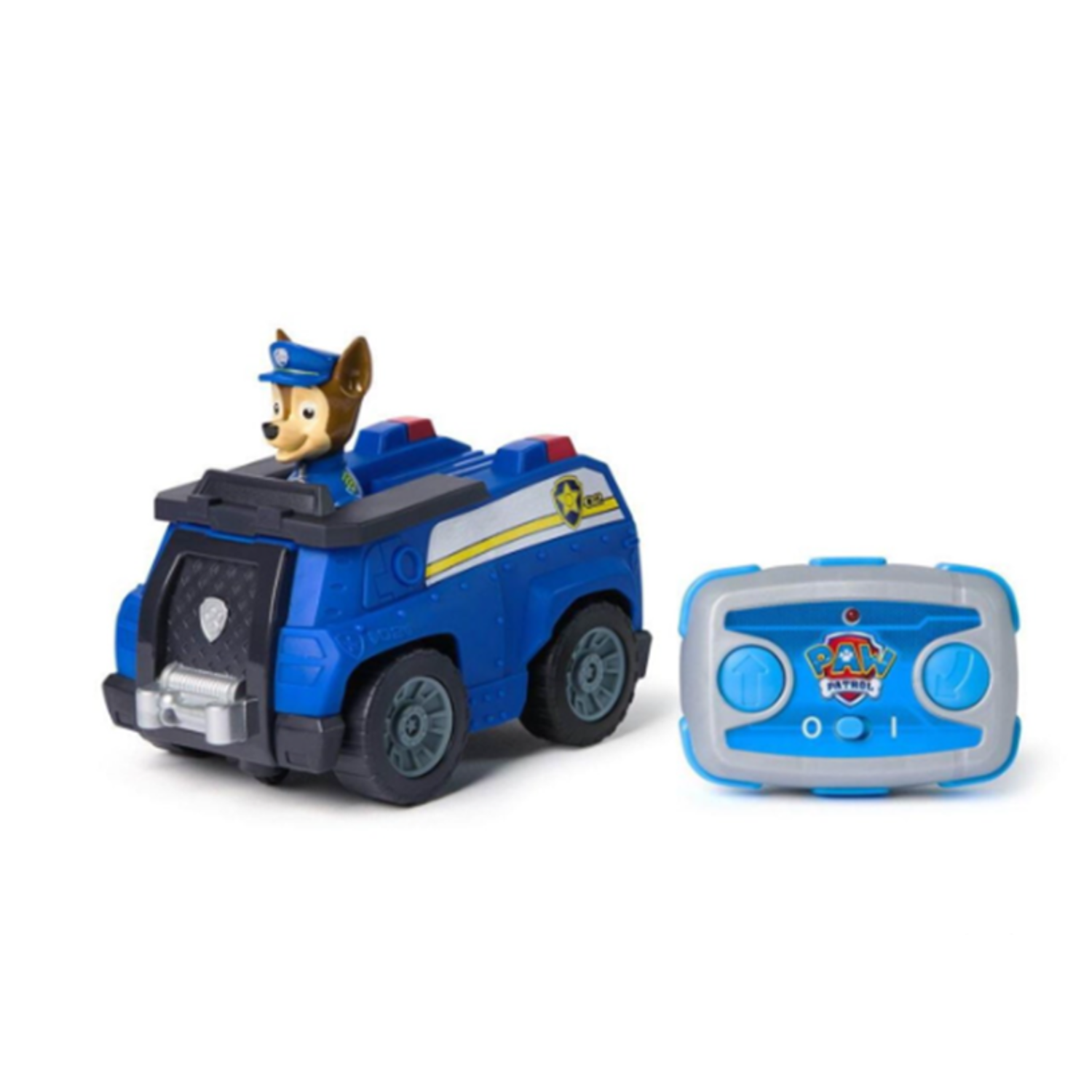 Auto Policia A Control Remoto Con Figura De Chase Paw Patrol-4