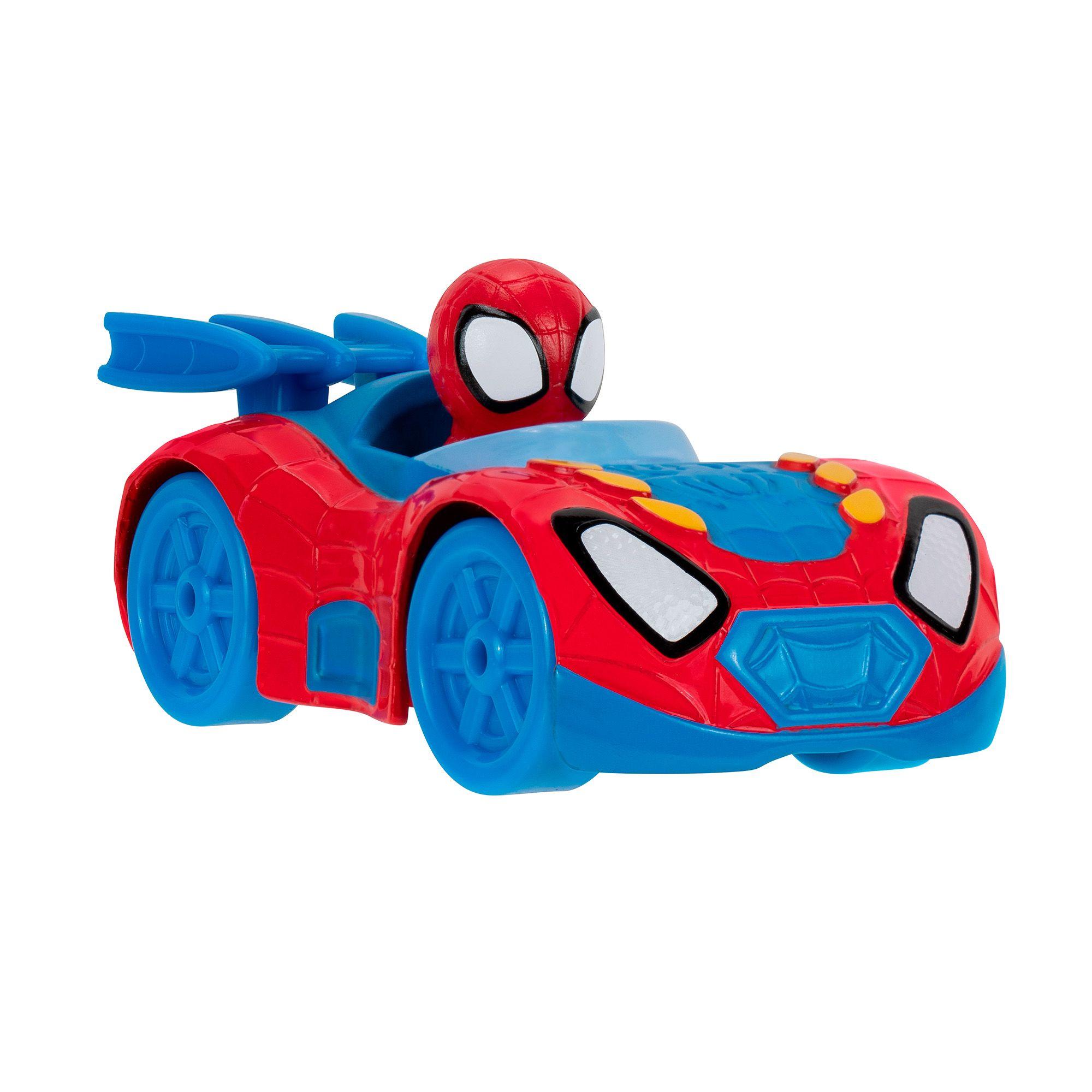 Set 4 Vehículos Metálicos De 7,5 Cm Spidey-3