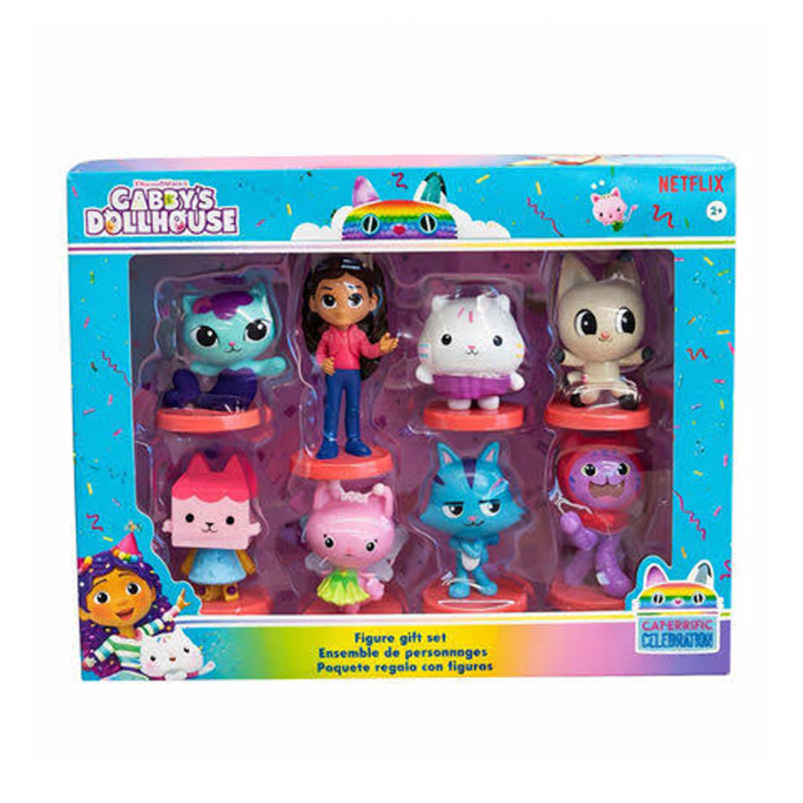 Set 8 Mini Figuras La Casa de Muñecas de Gabby-1