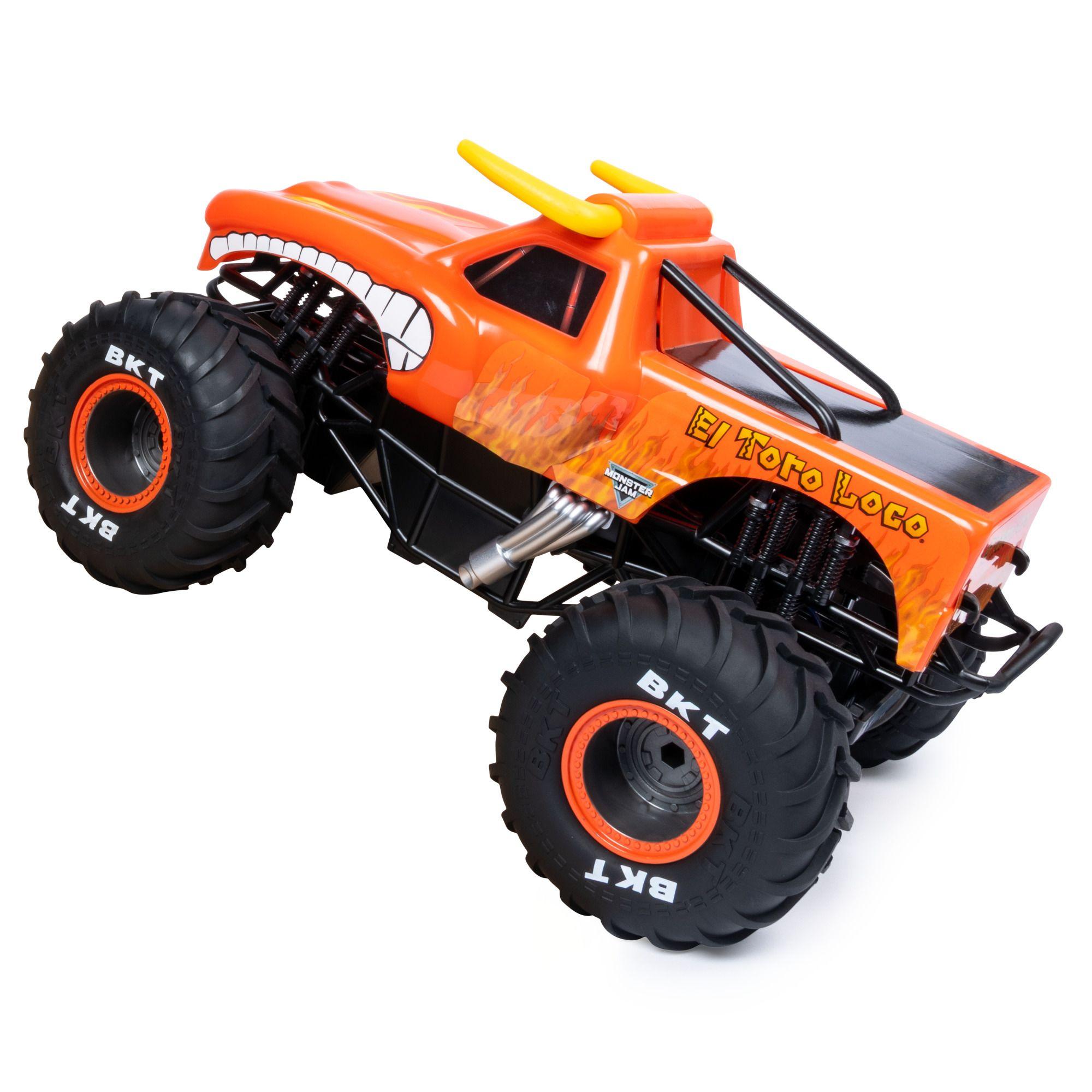 Camioneta Radio controlada Toro Loco Monster Jam.-4