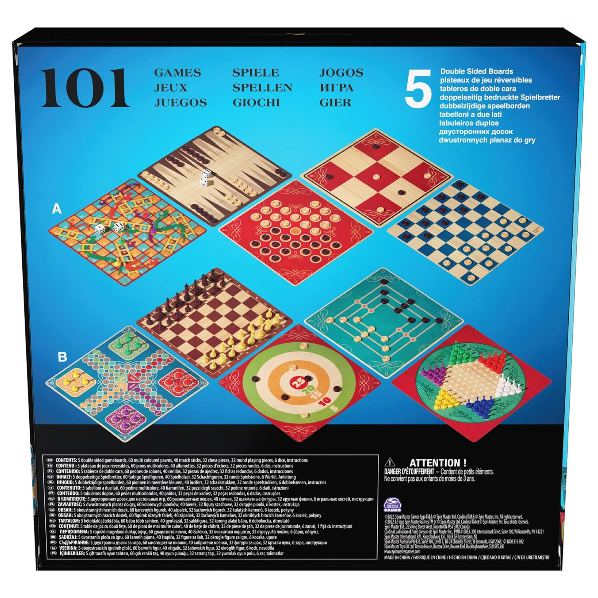 Set 101 Juegos De Mesa Familiar Games-3