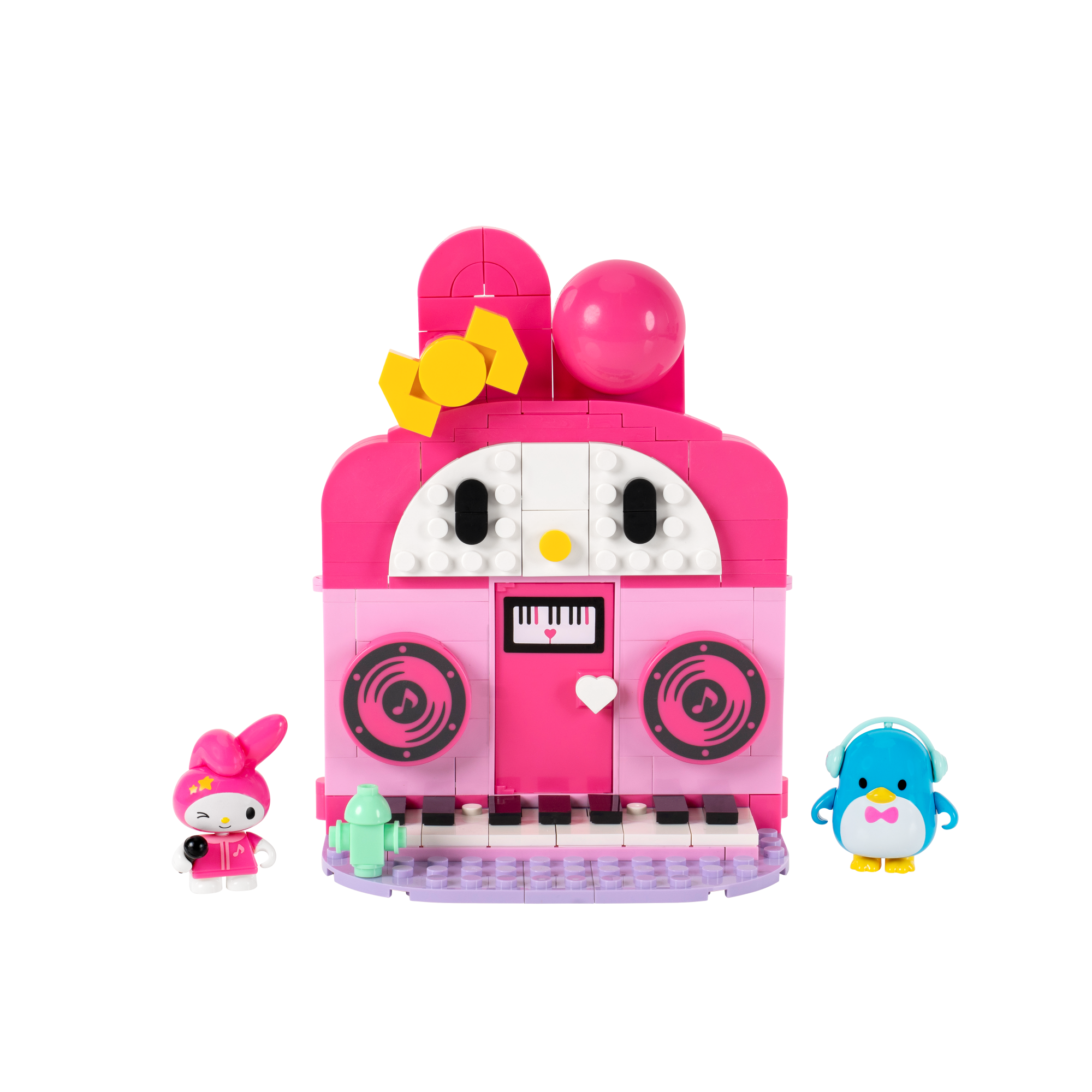 Playset Construcción Tienda De Música My Melody Hello Kitty-2