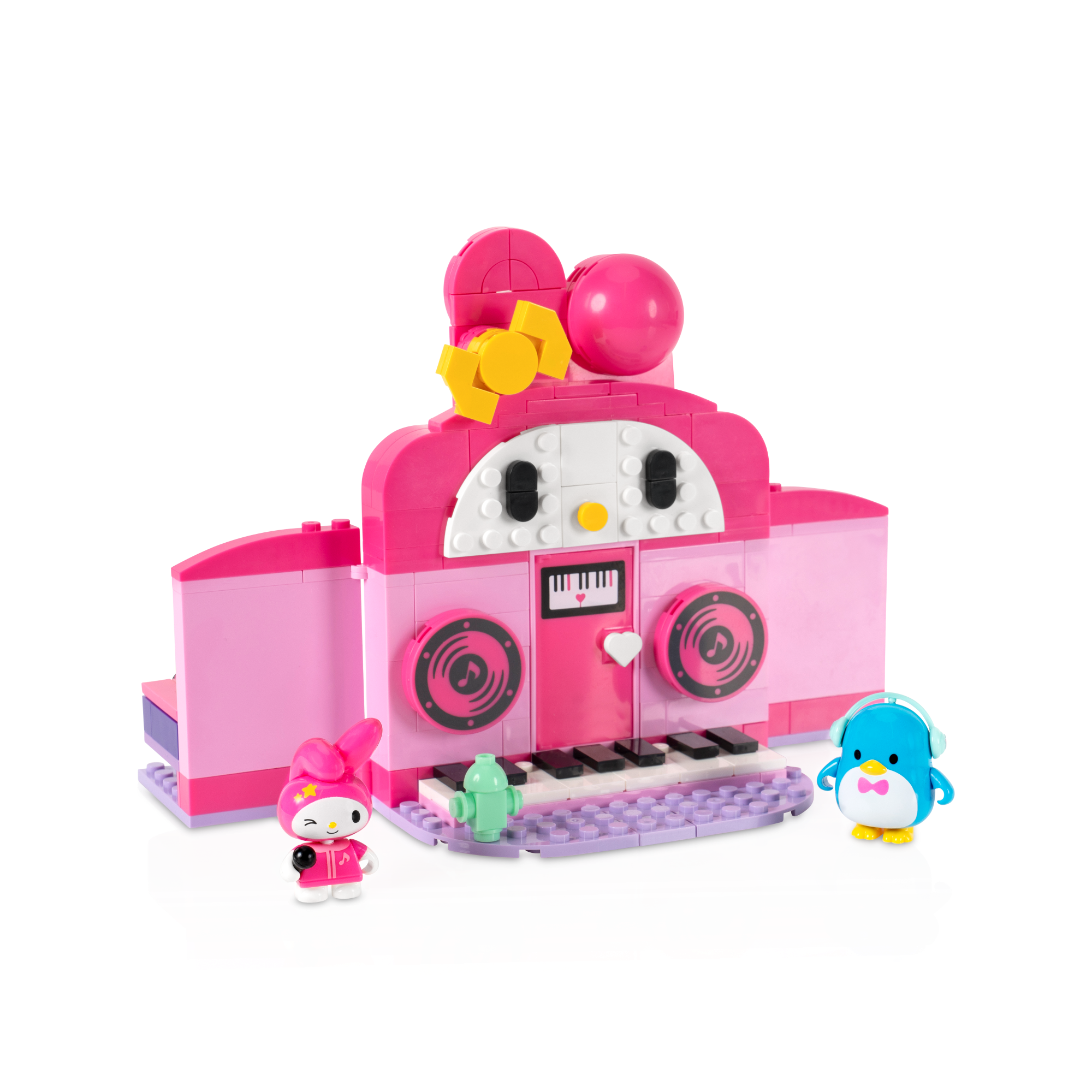 Playset Construcción Tienda De Música My Melody Hello Kitty-3