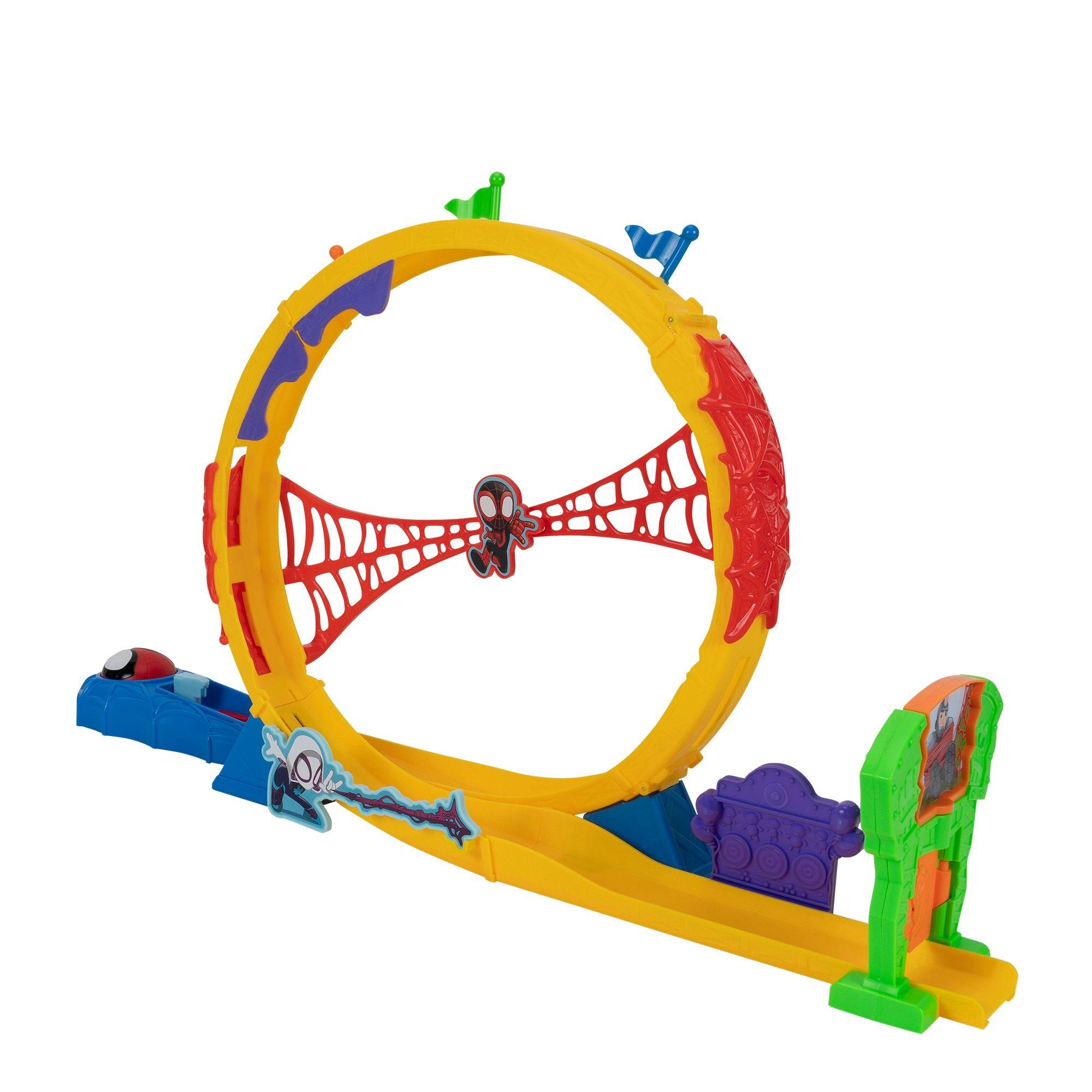 Pista Super Loop Con Vehículo Spidey-3