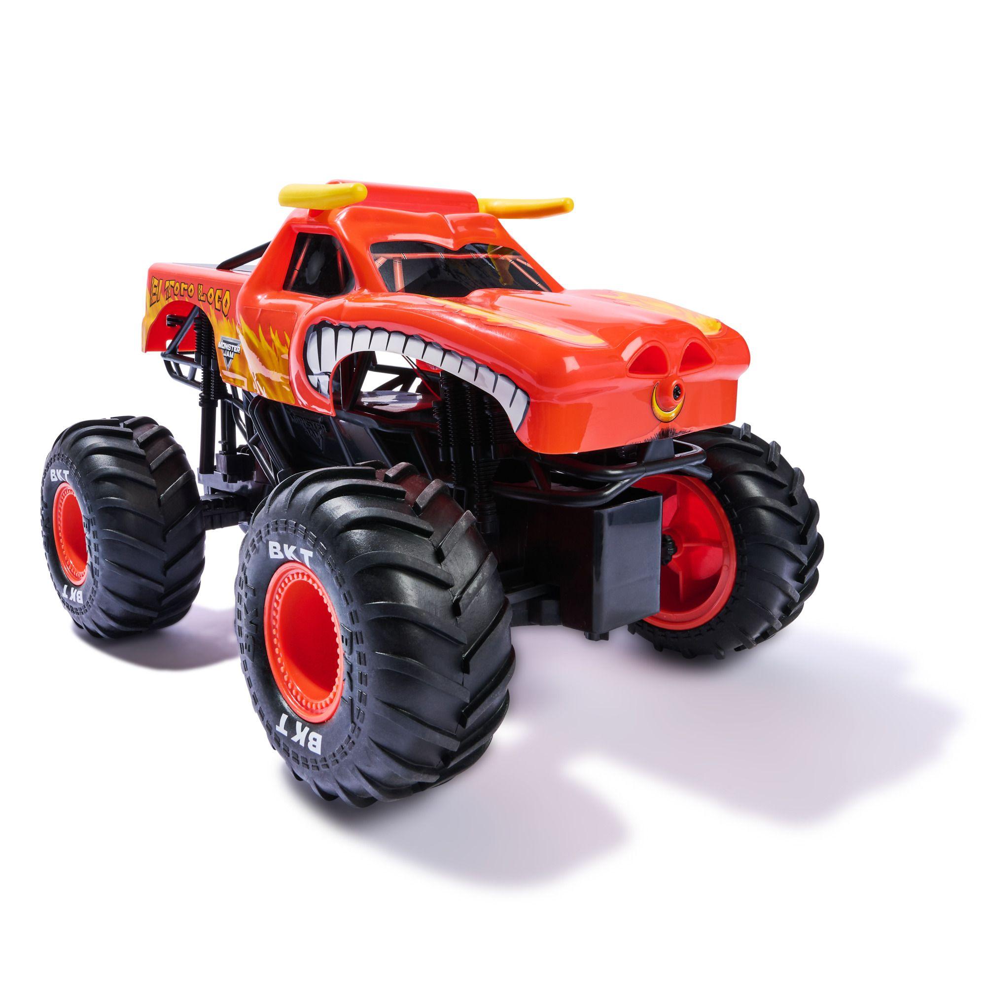 Camión RDC A Control Remoto Toro Loco Monster Jam-3