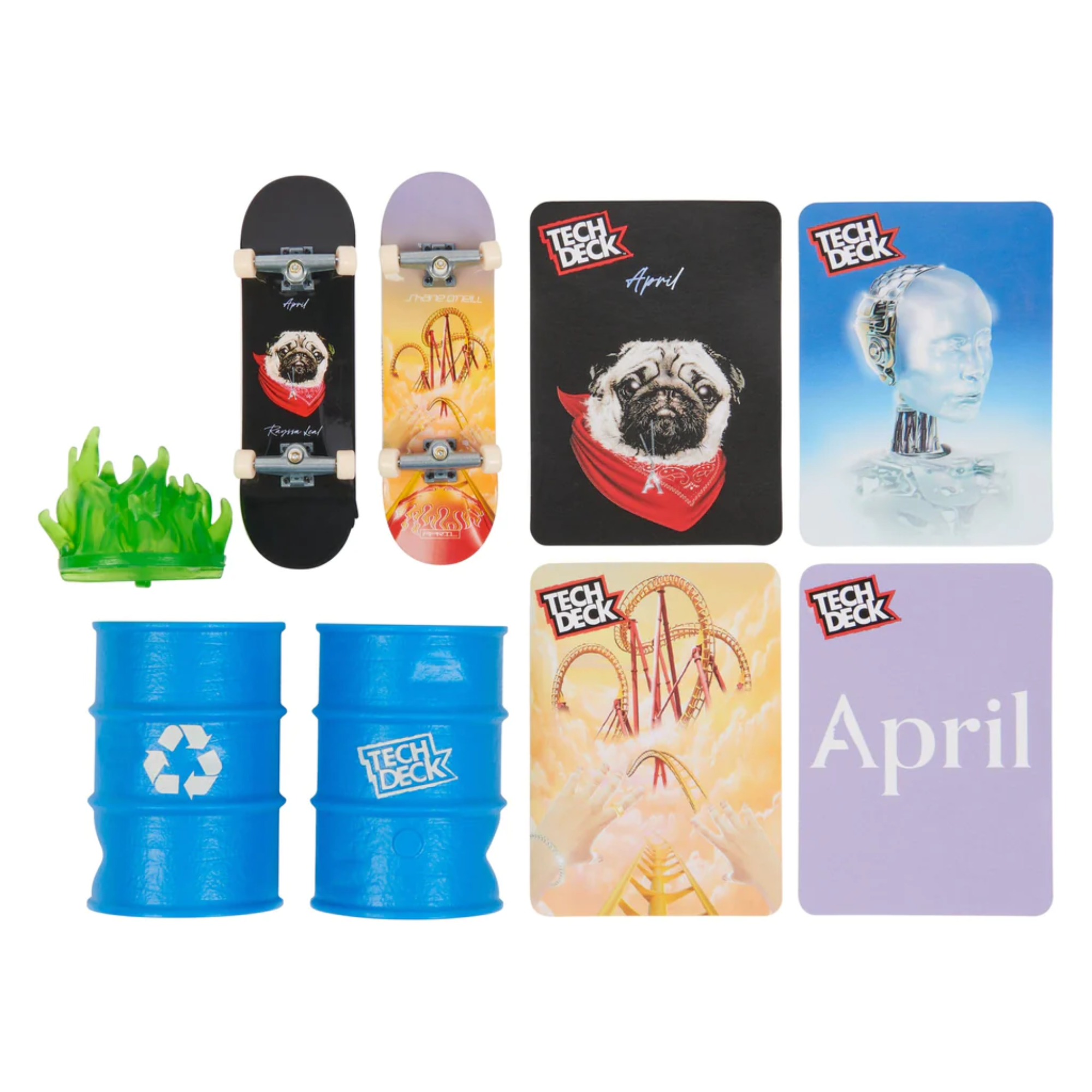 Set de 2 Skates con Accesorios Tech Deck.-5