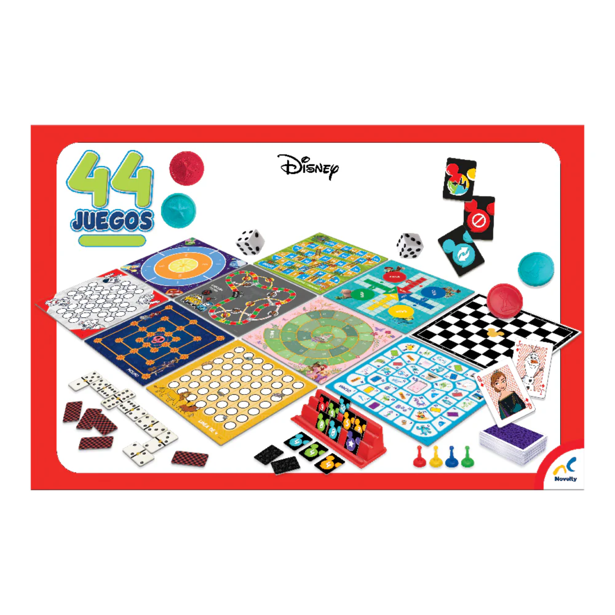Set De 44 Juegos De Mesa Disney Pixar-2