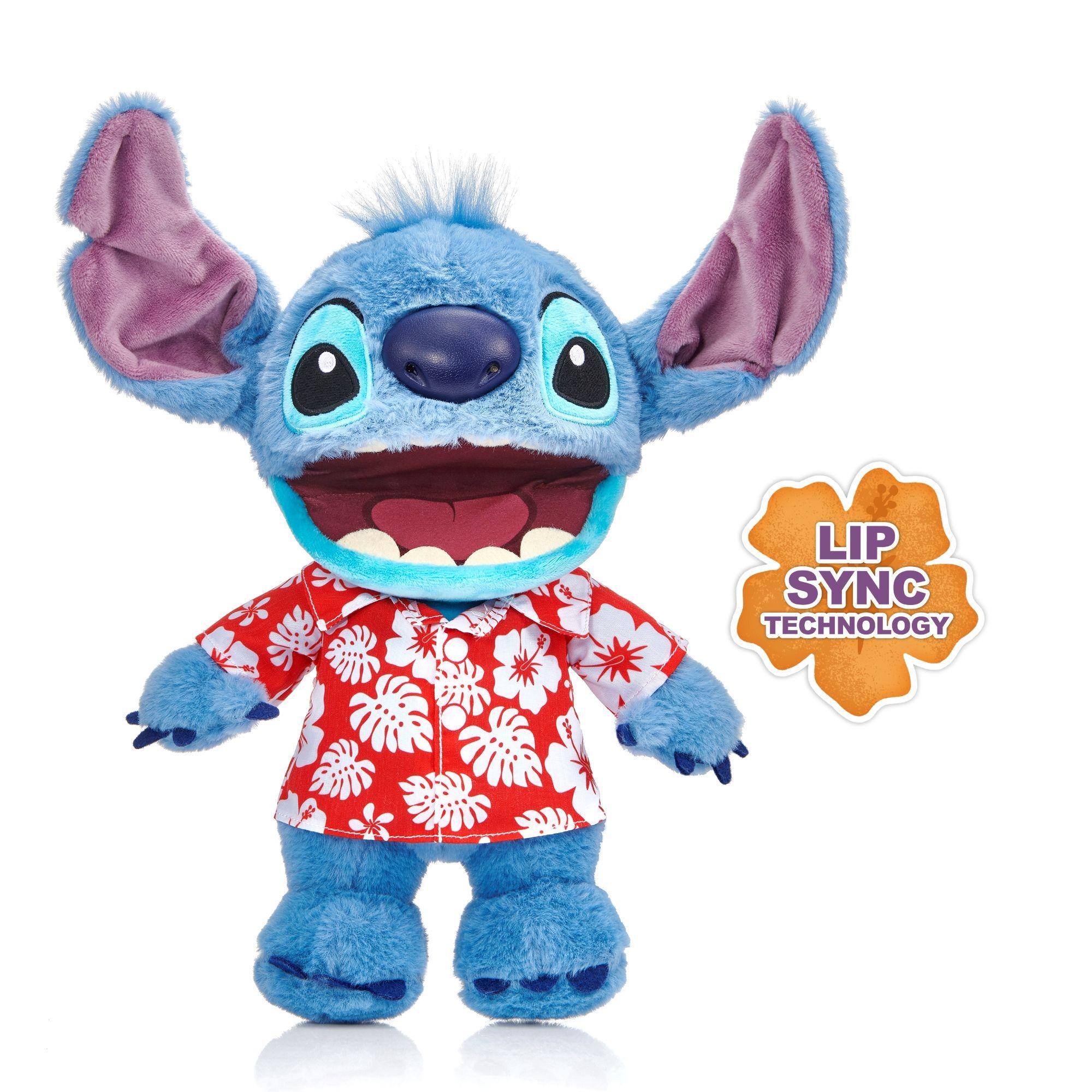 Peluche De 30cm Stitch Parlanchín Hawaiano -2