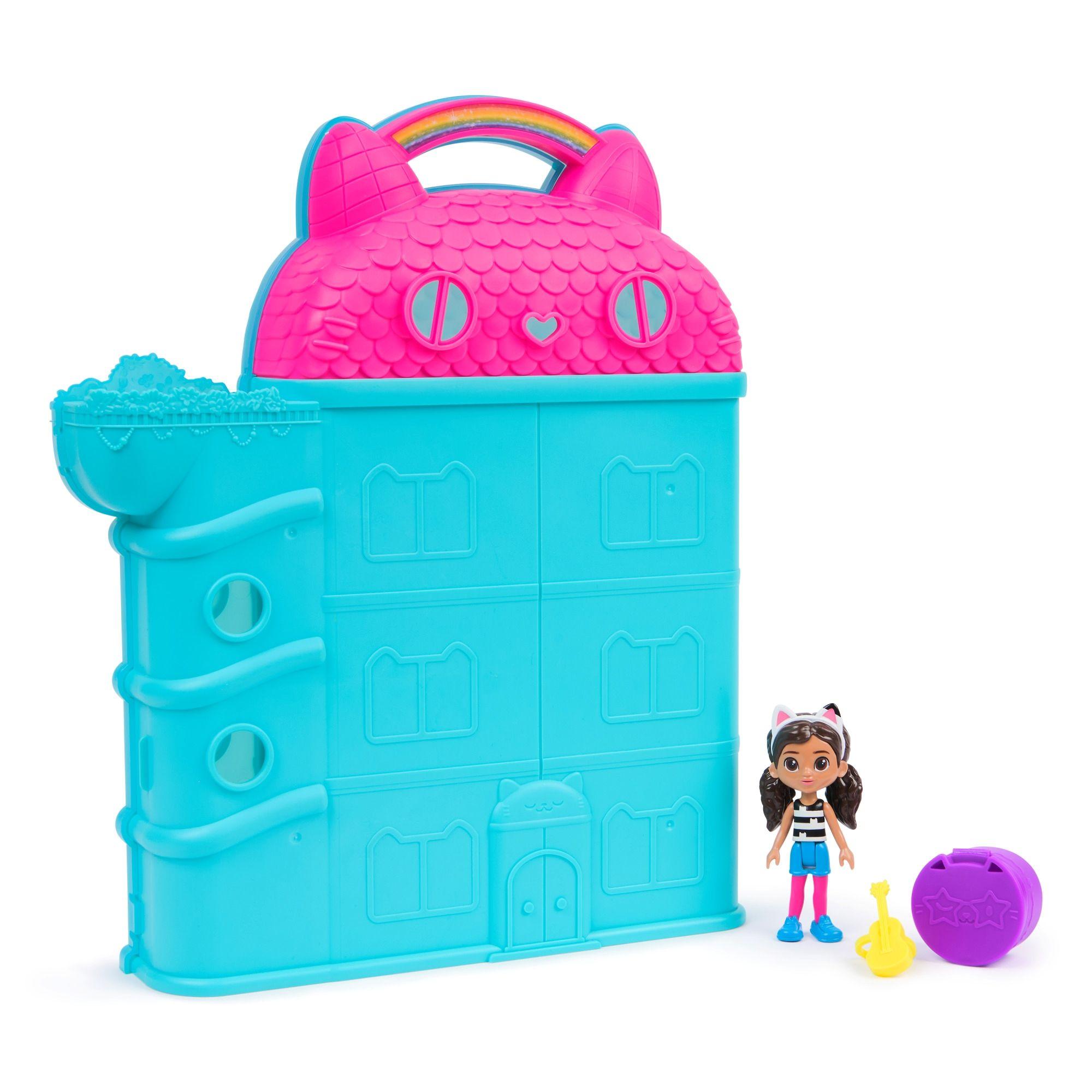 Casa Portatil Con Accesorios La Casa De Muñecas De Gabby-2