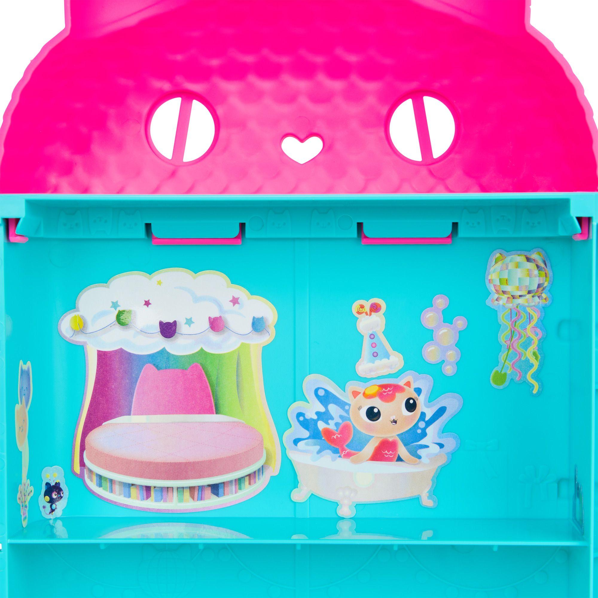 Casa Portatil Con Accesorios La Casa De Muñecas De Gabby-5