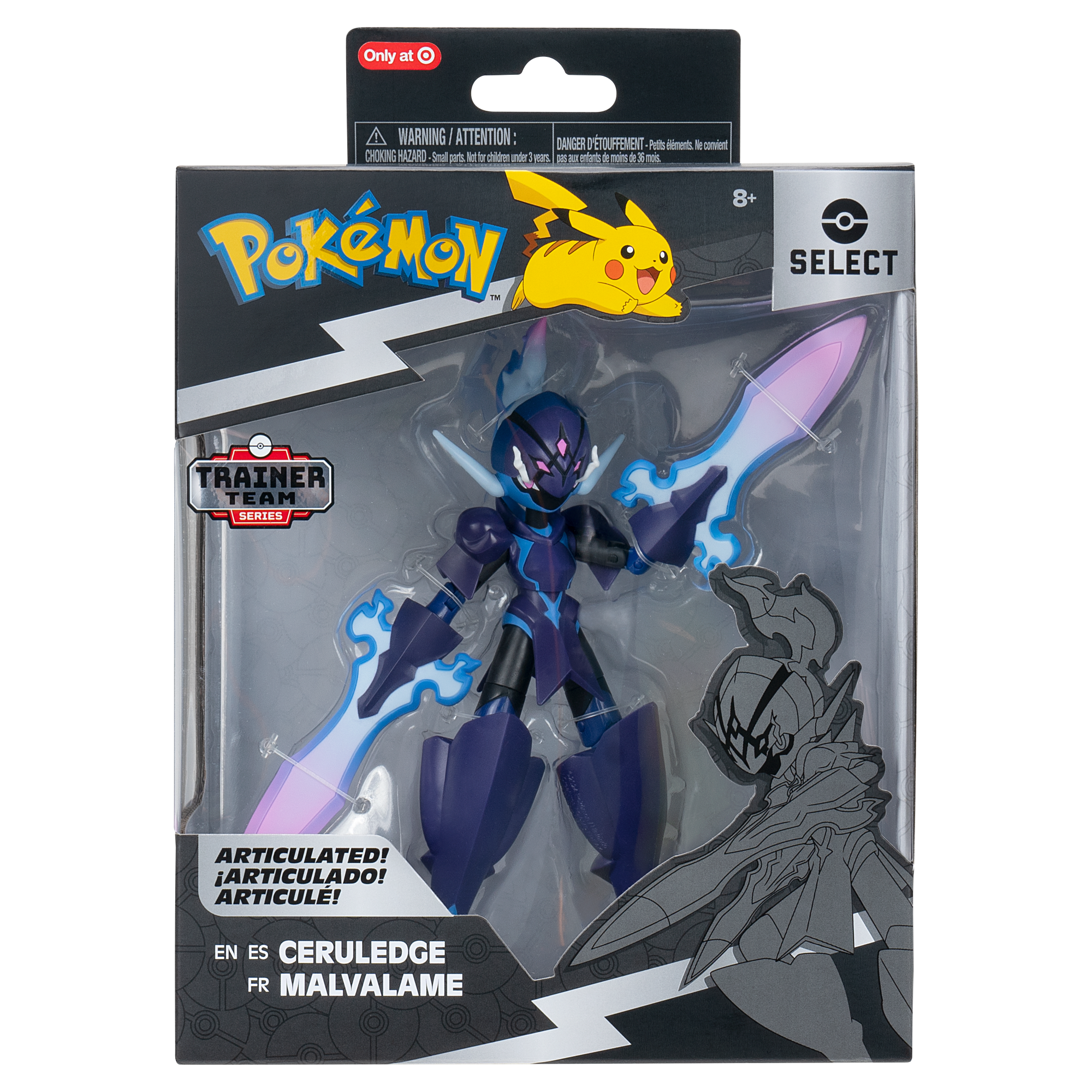 Figura Articulada 15 Cm Ceruledge Pokemon-0