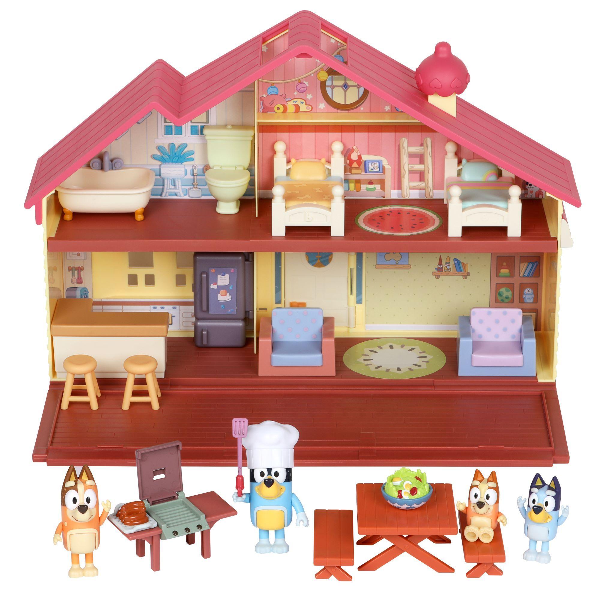 Casa Familia Heleer y Set Parillero Bluey Inexporta.-1