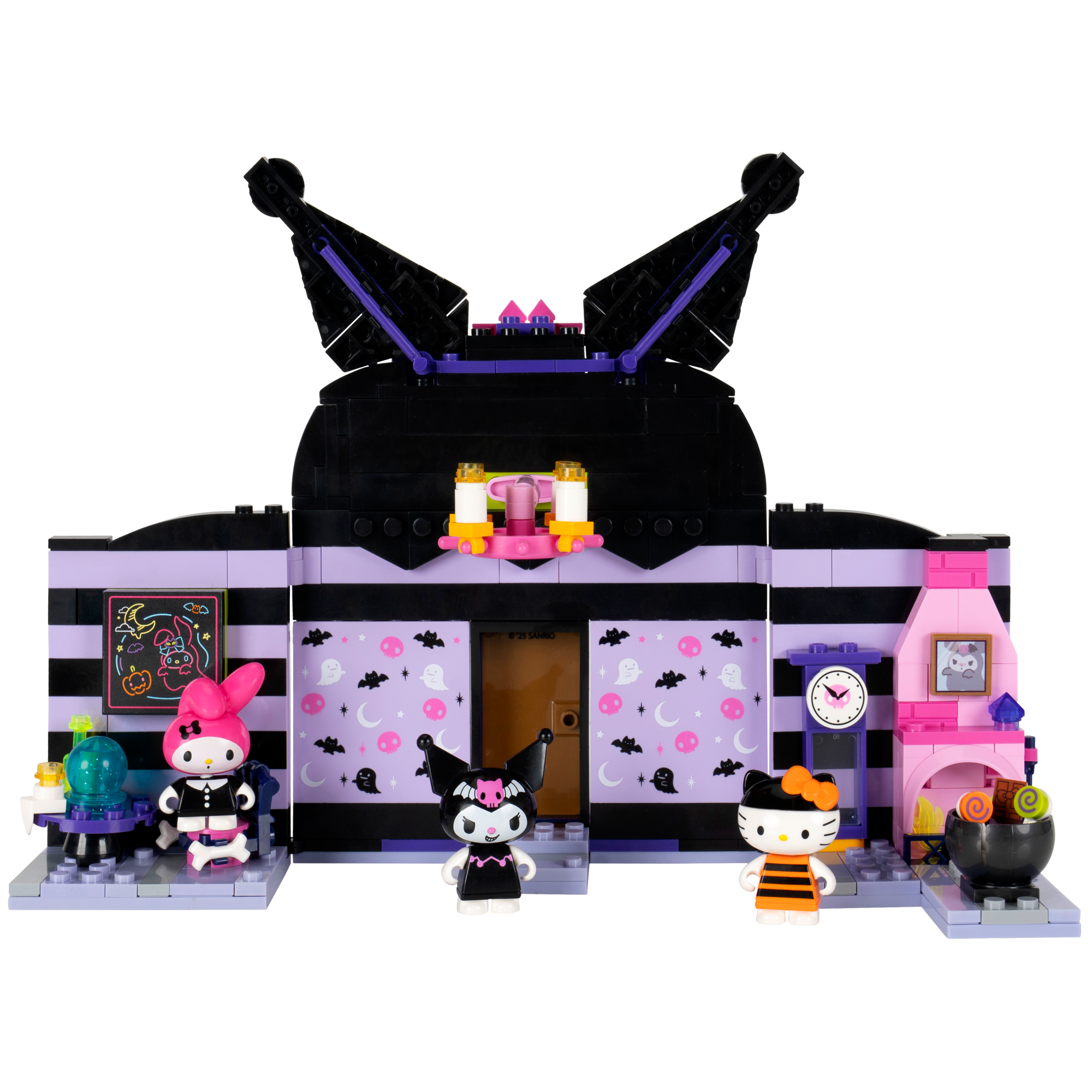 Casa Encantada Armable De Kuromi Con Minifiguras Hello Kitty-4