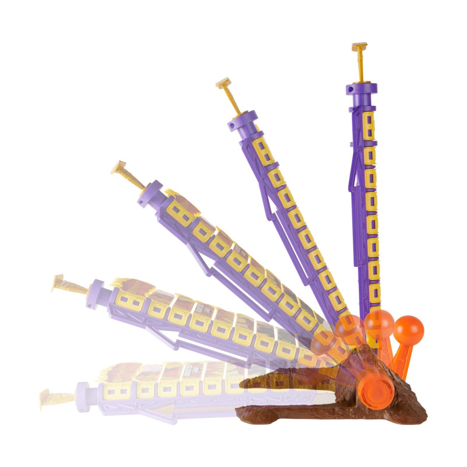 Camión 1:64 Toro Loco Con Panel Y Lanzador Monster Jam-5