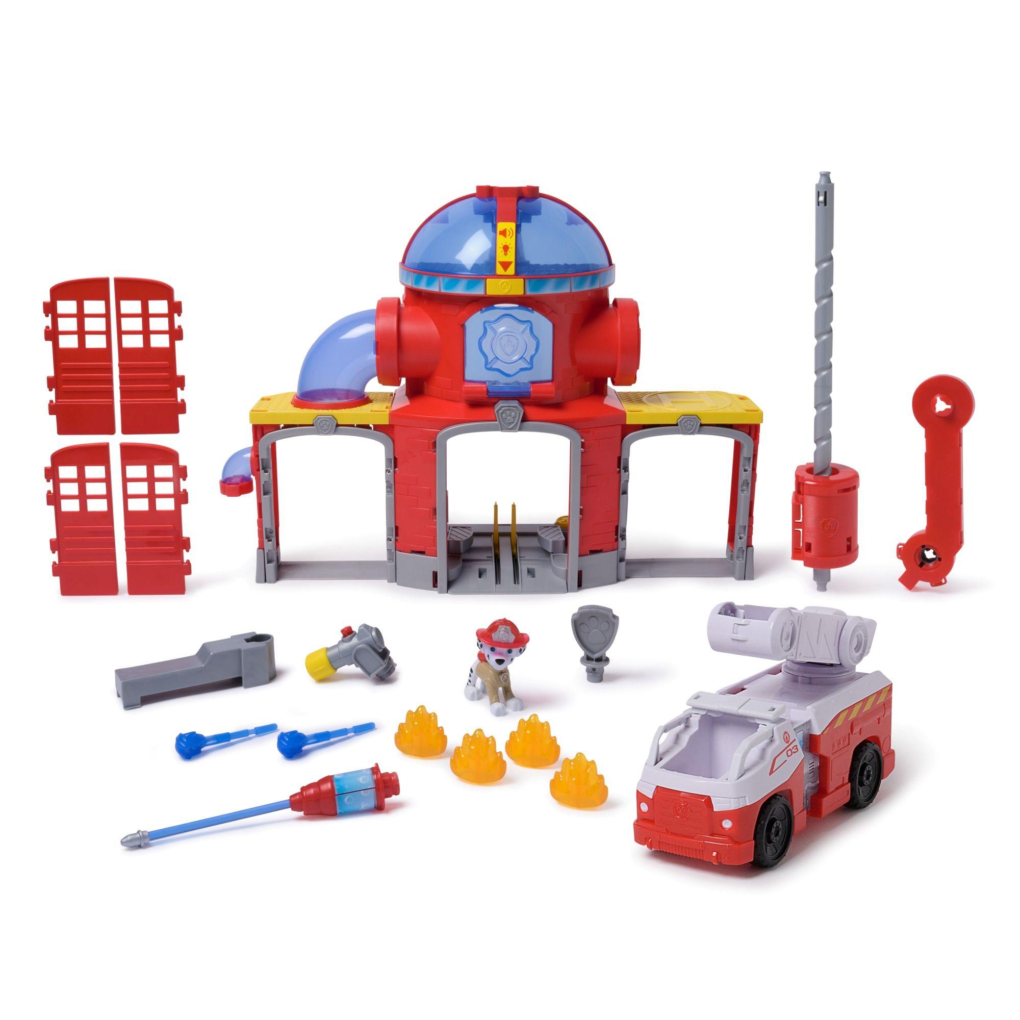 Estación De Bomberos 38 Cm Con Luz Y Sonido Paw Patrol-2