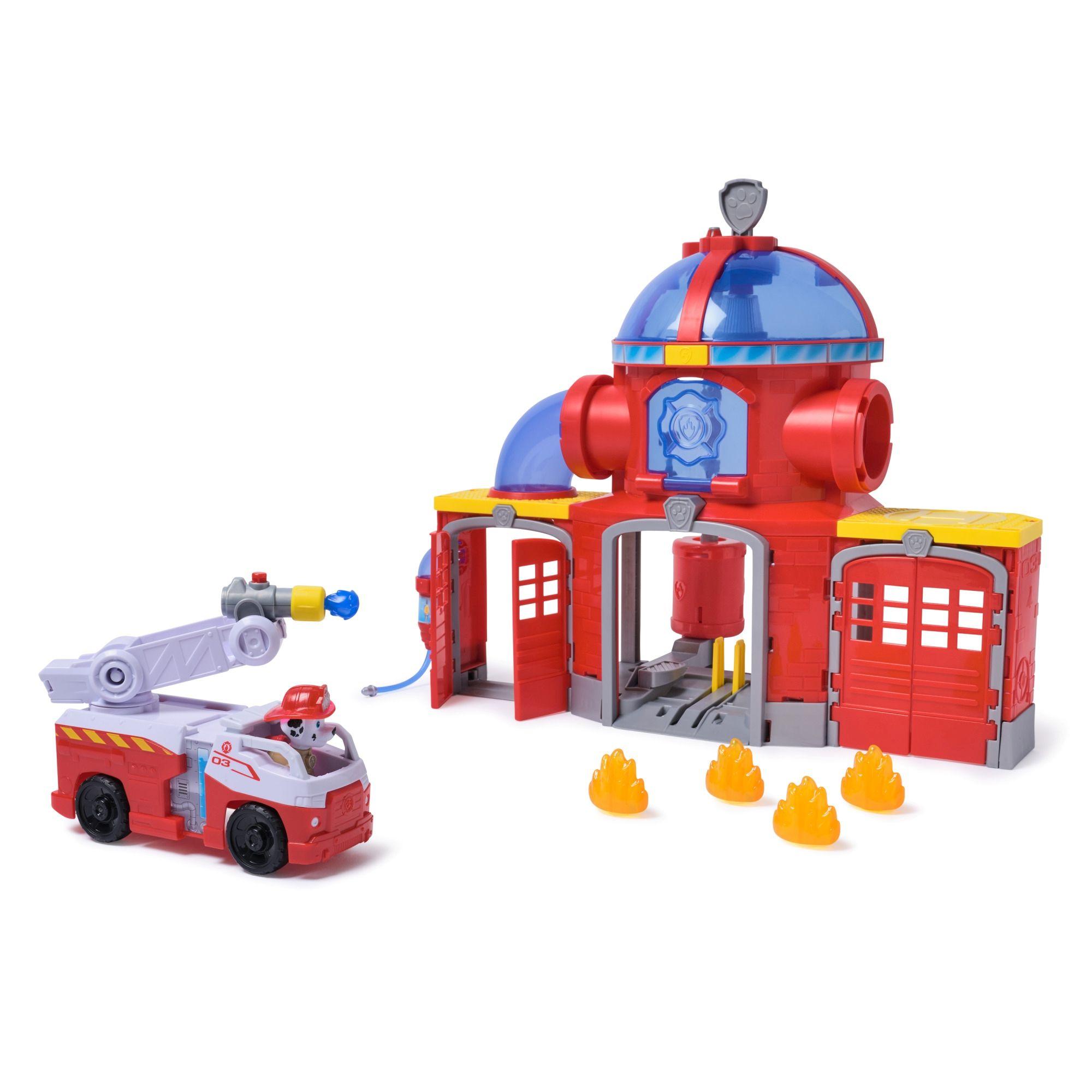 Estación De Bomberos 38 Cm Con Luz Y Sonido Paw Patrol-3