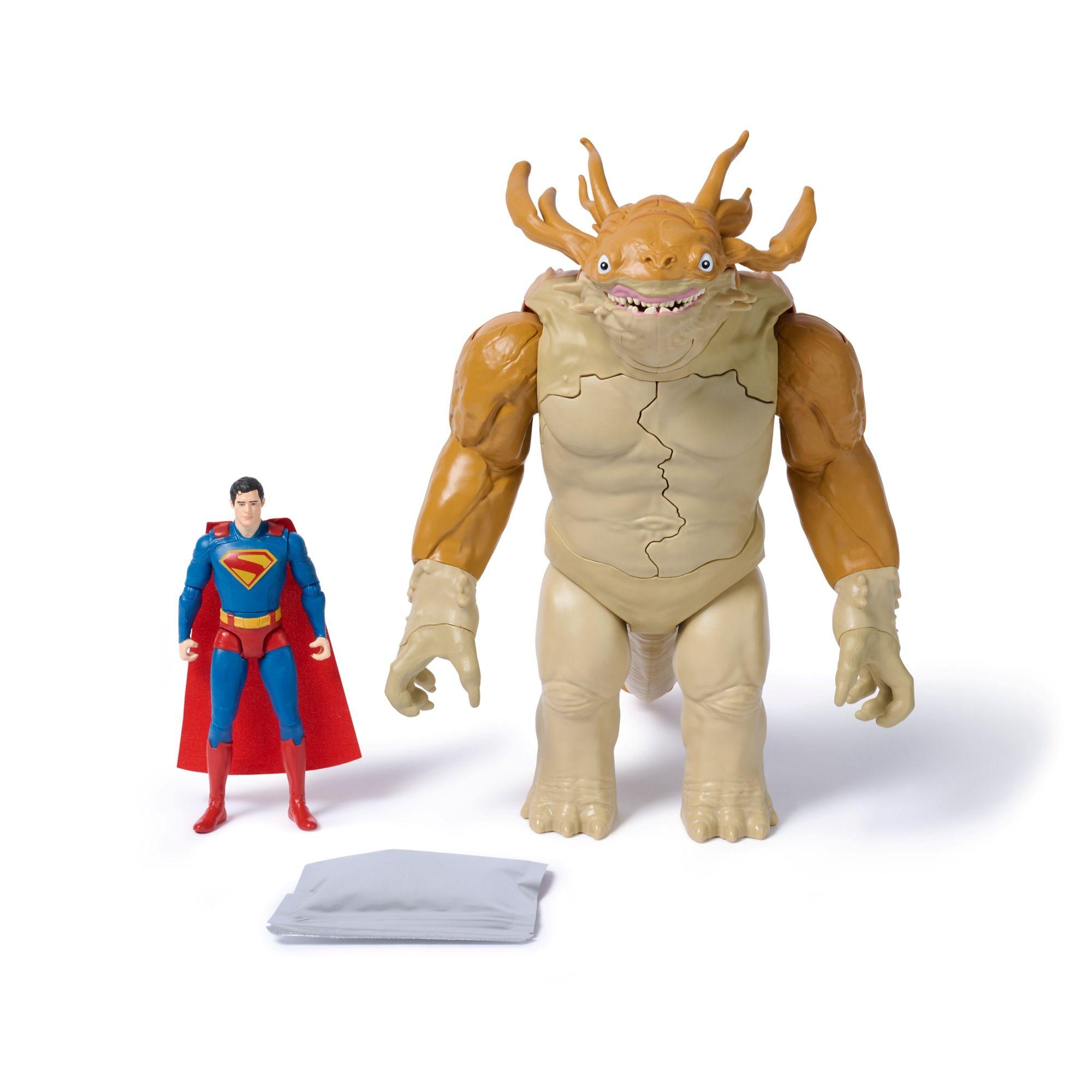 Set Figura Superman Vs monstruo Kaiju Slime DC-2