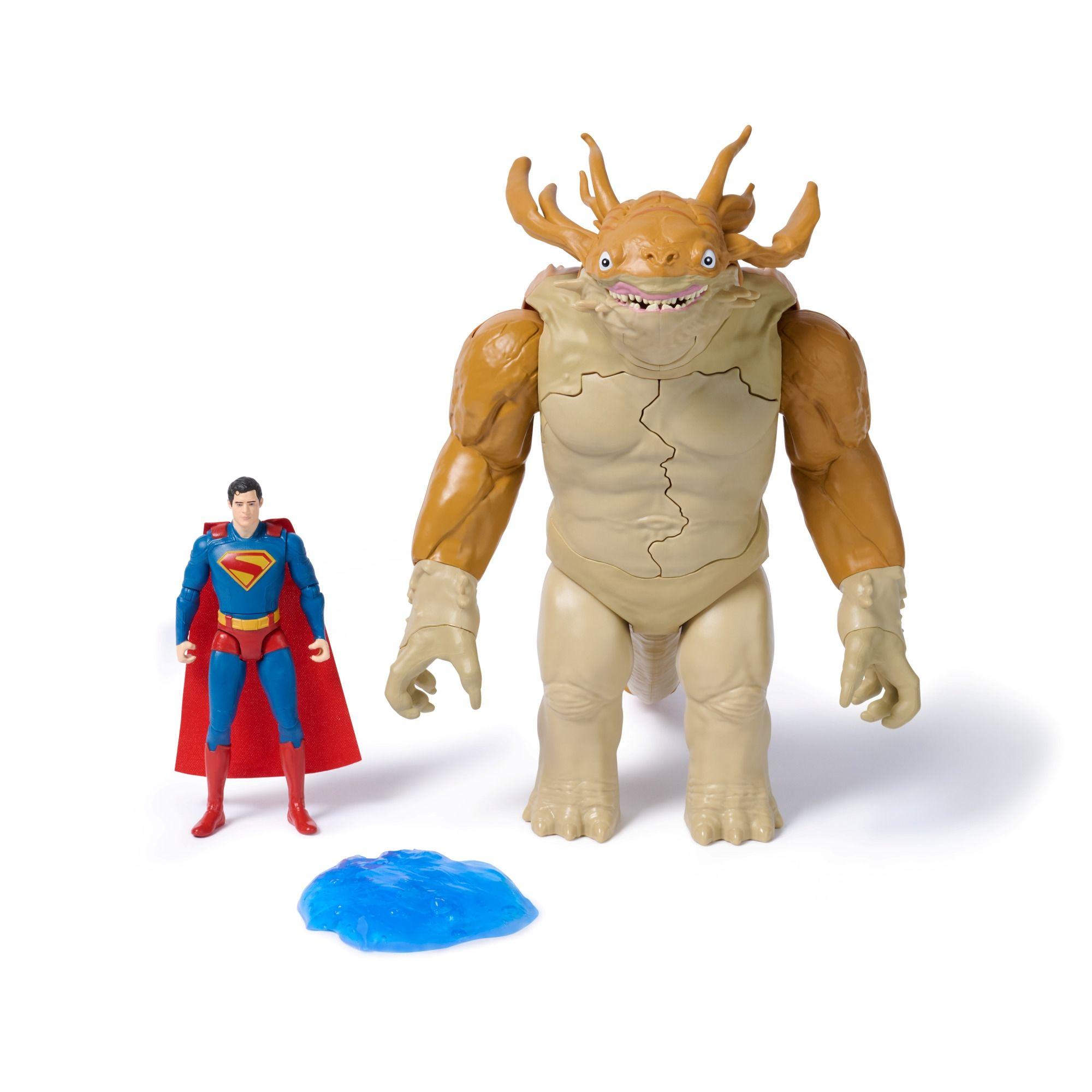 Set Figura Superman Vs monstruo Kaiju Slime DC-3