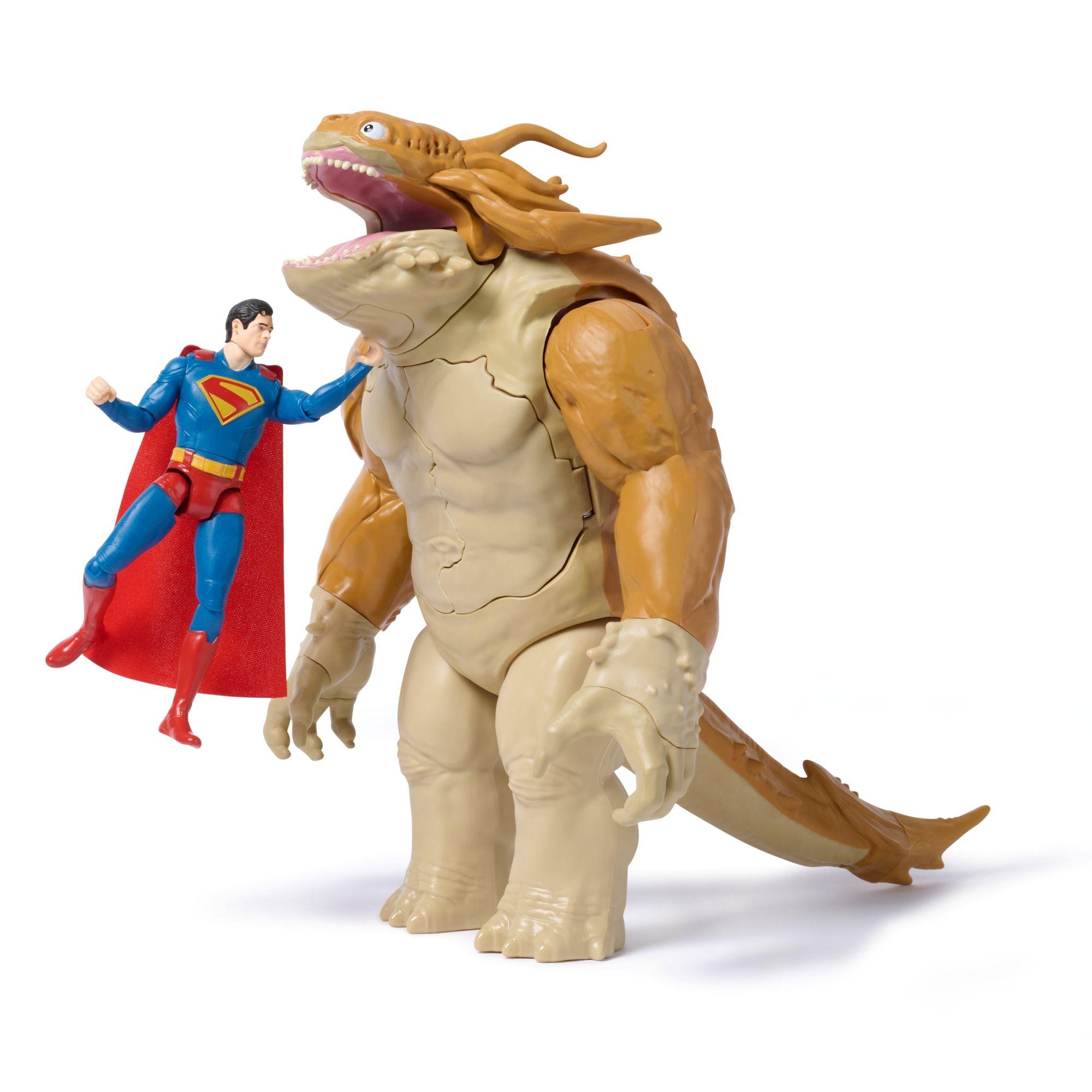Set Figura Superman Vs monstruo Kaiju Slime DC-4