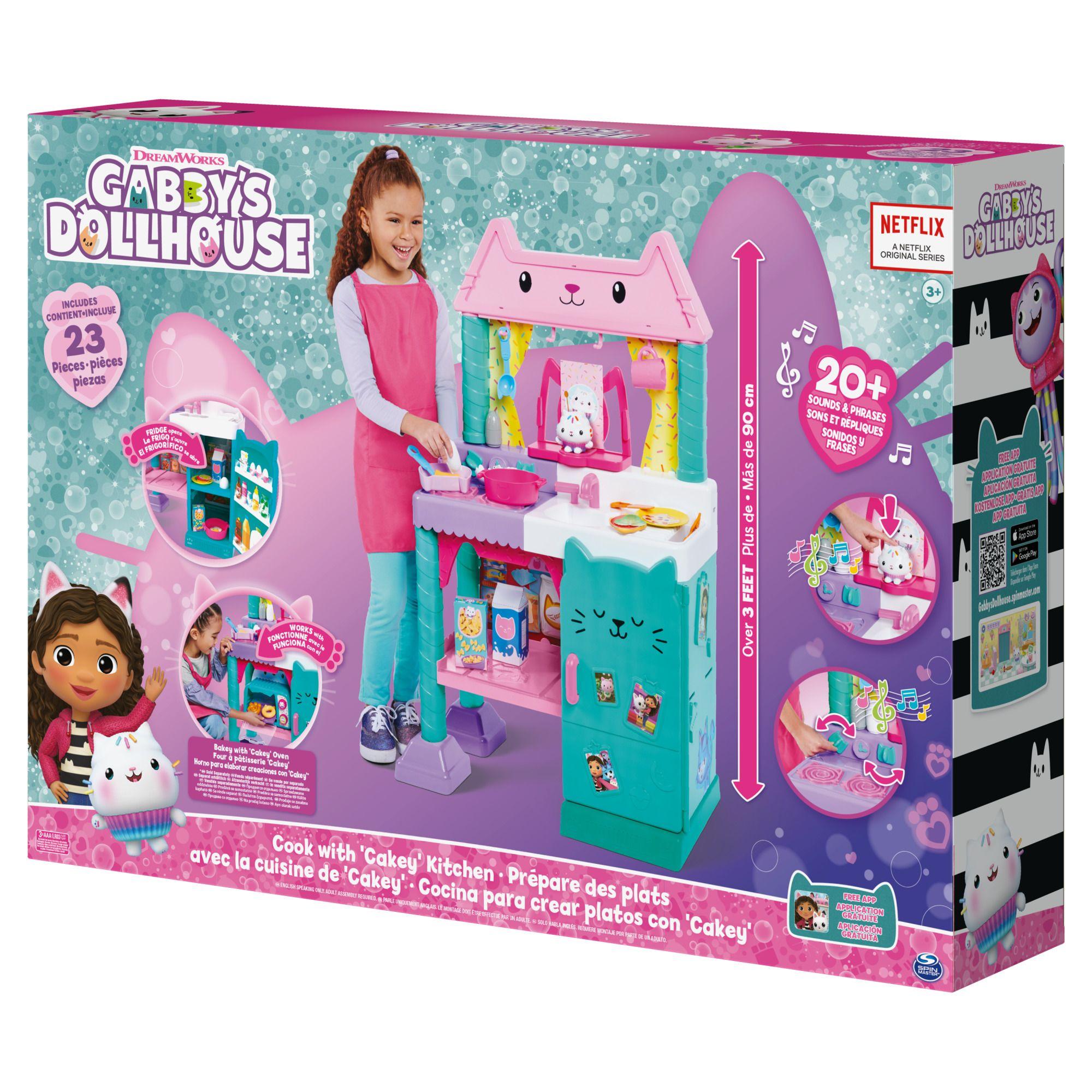 Cocina Casa de Muñecas De Gabby.-3