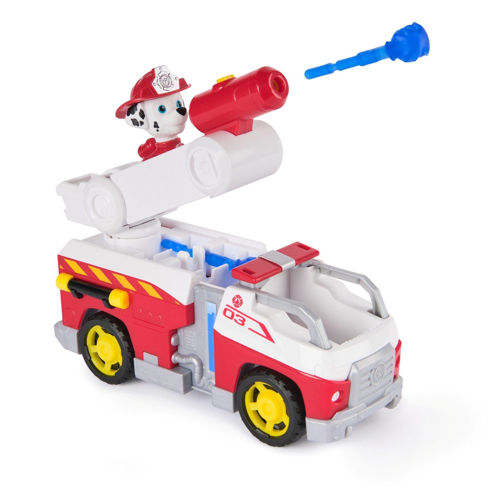 Camión de Rescate Bomberos Con Figura De Marshall Paw Patrol-3