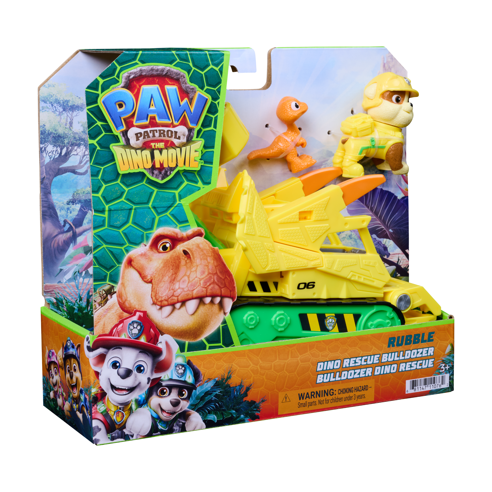 Vehiculo De Rubble La Dino Película Paw Patrol-1
