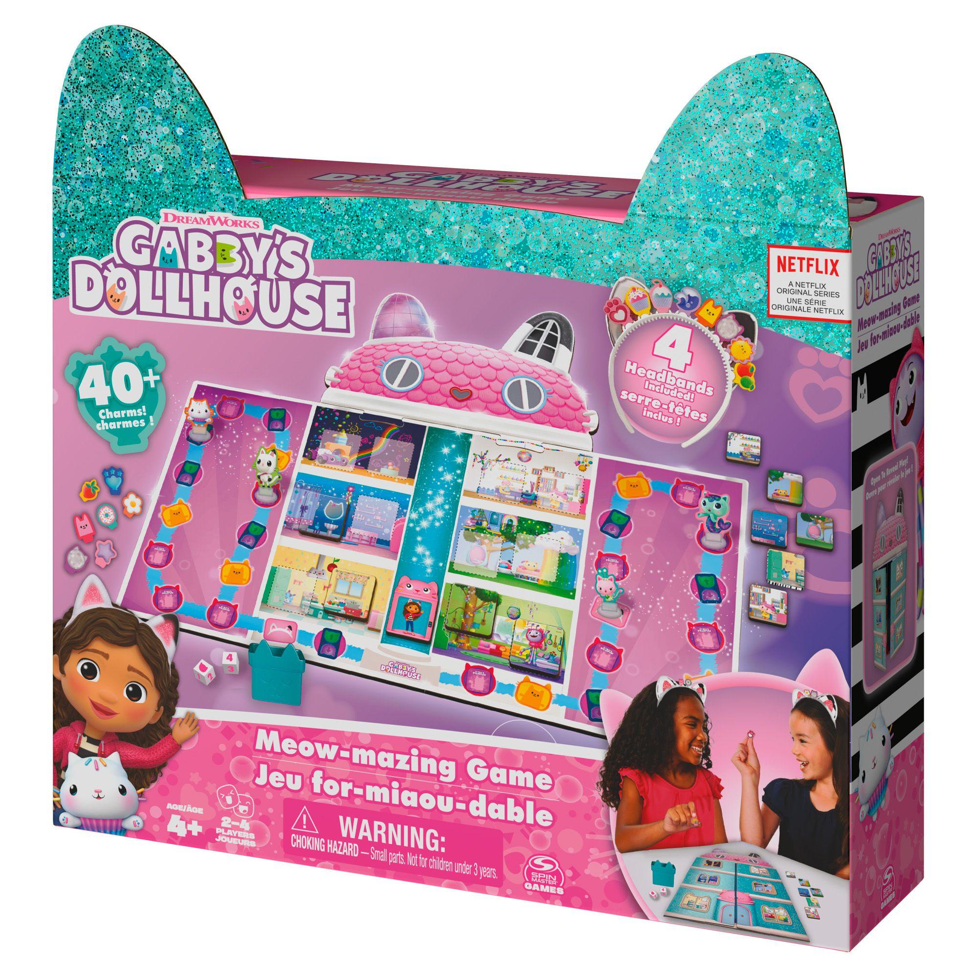 Juego de Mesa Gatilaberinto Gabby Dollhouse.-3