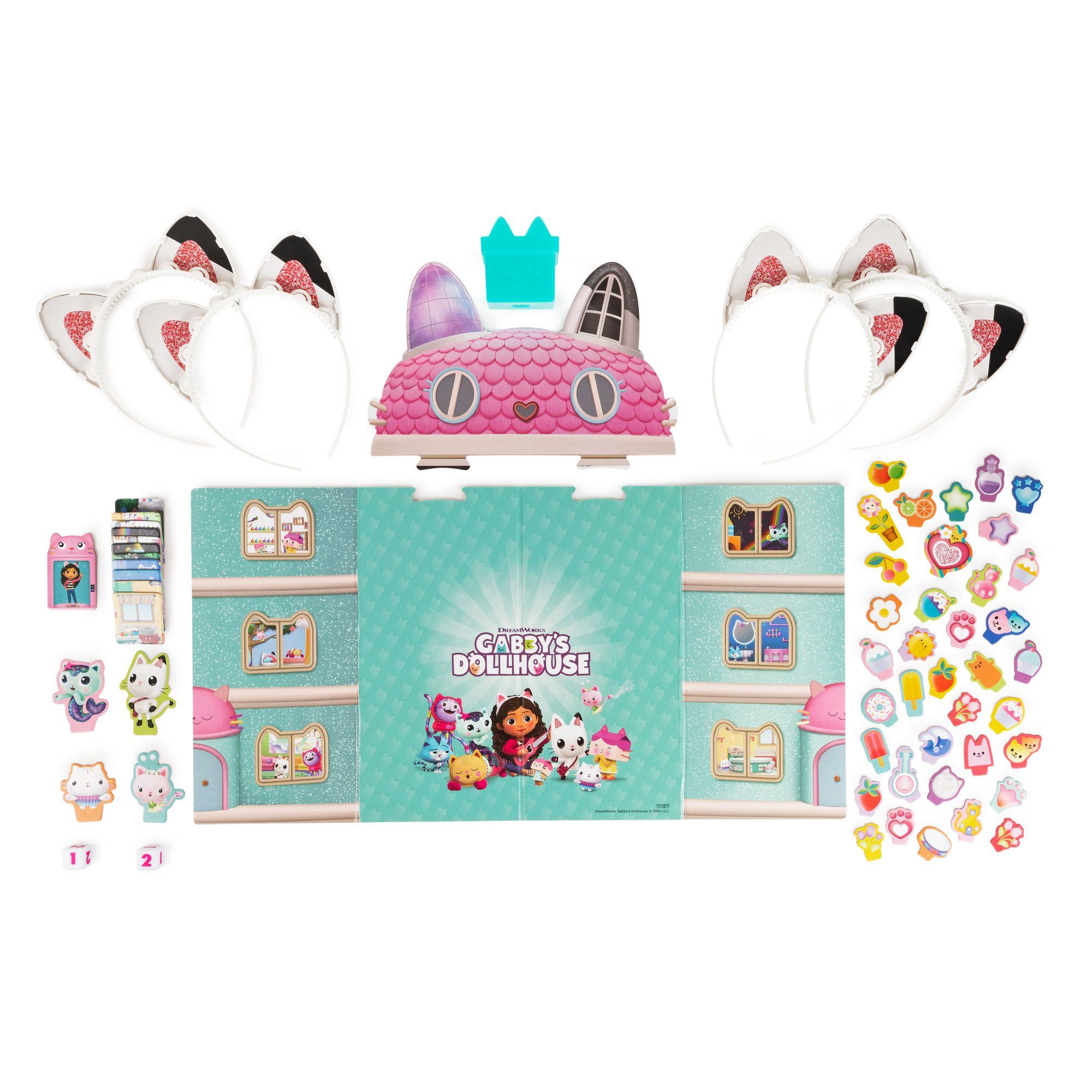 Juego de Mesa Gatilaberinto Gabby Dollhouse.-4