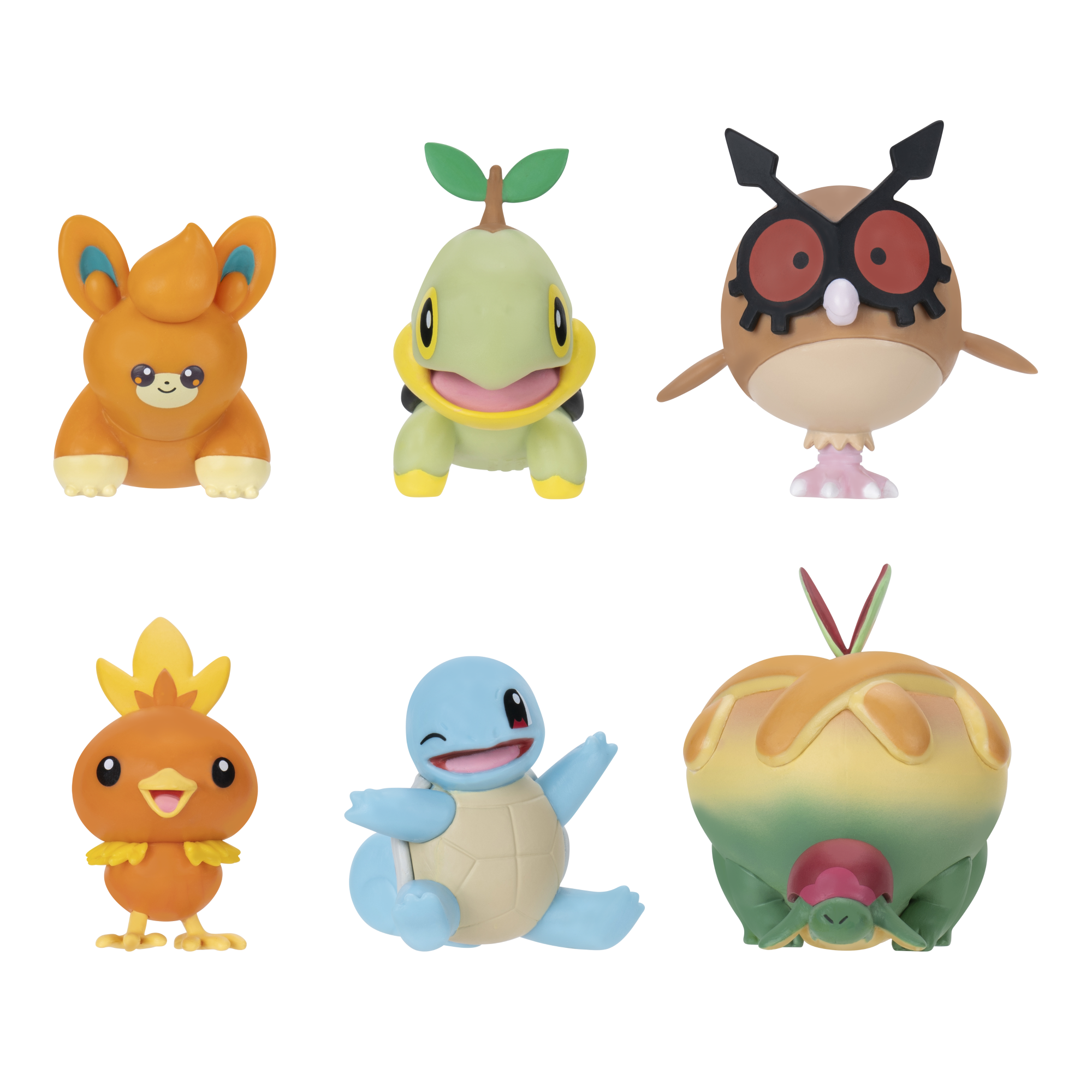 Set 6 Figuras De Batalla Pokemon-3