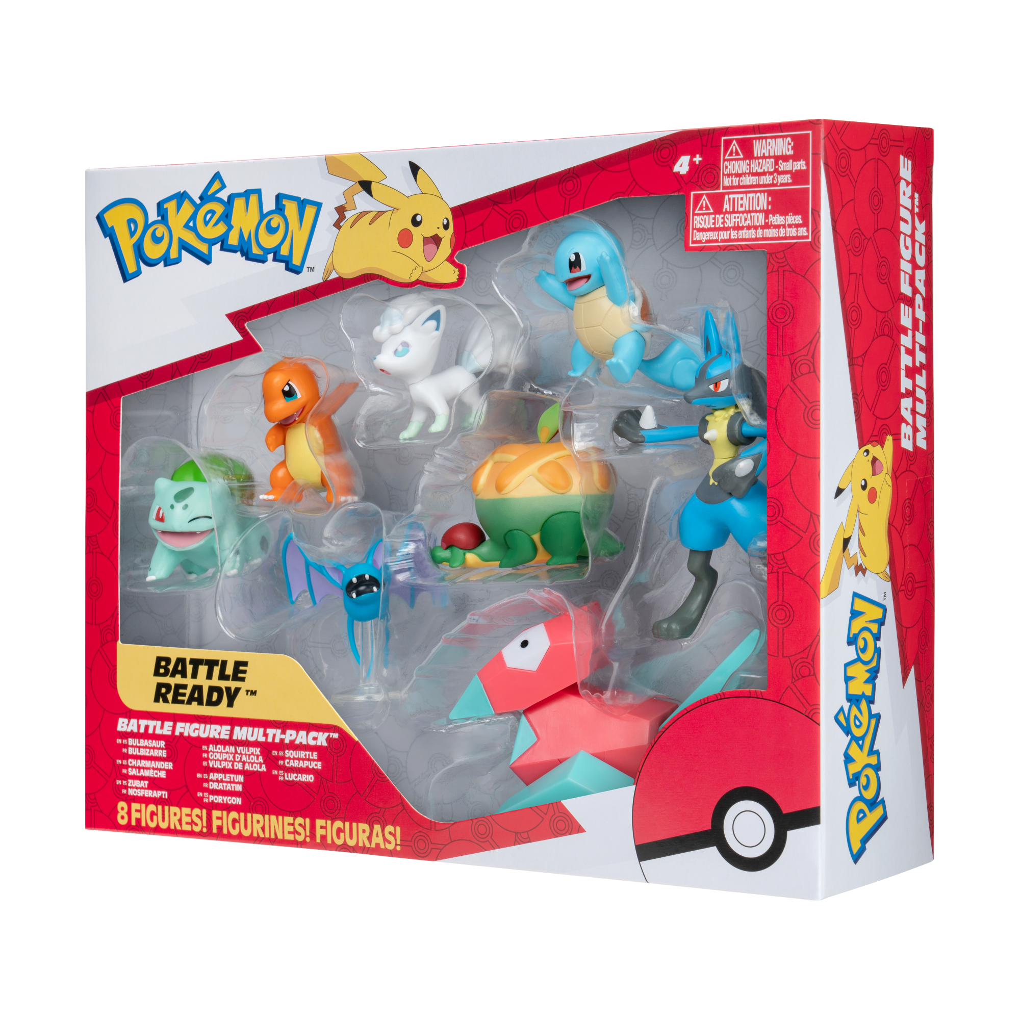 Set 8 Figuras de batalla Pokemon-1