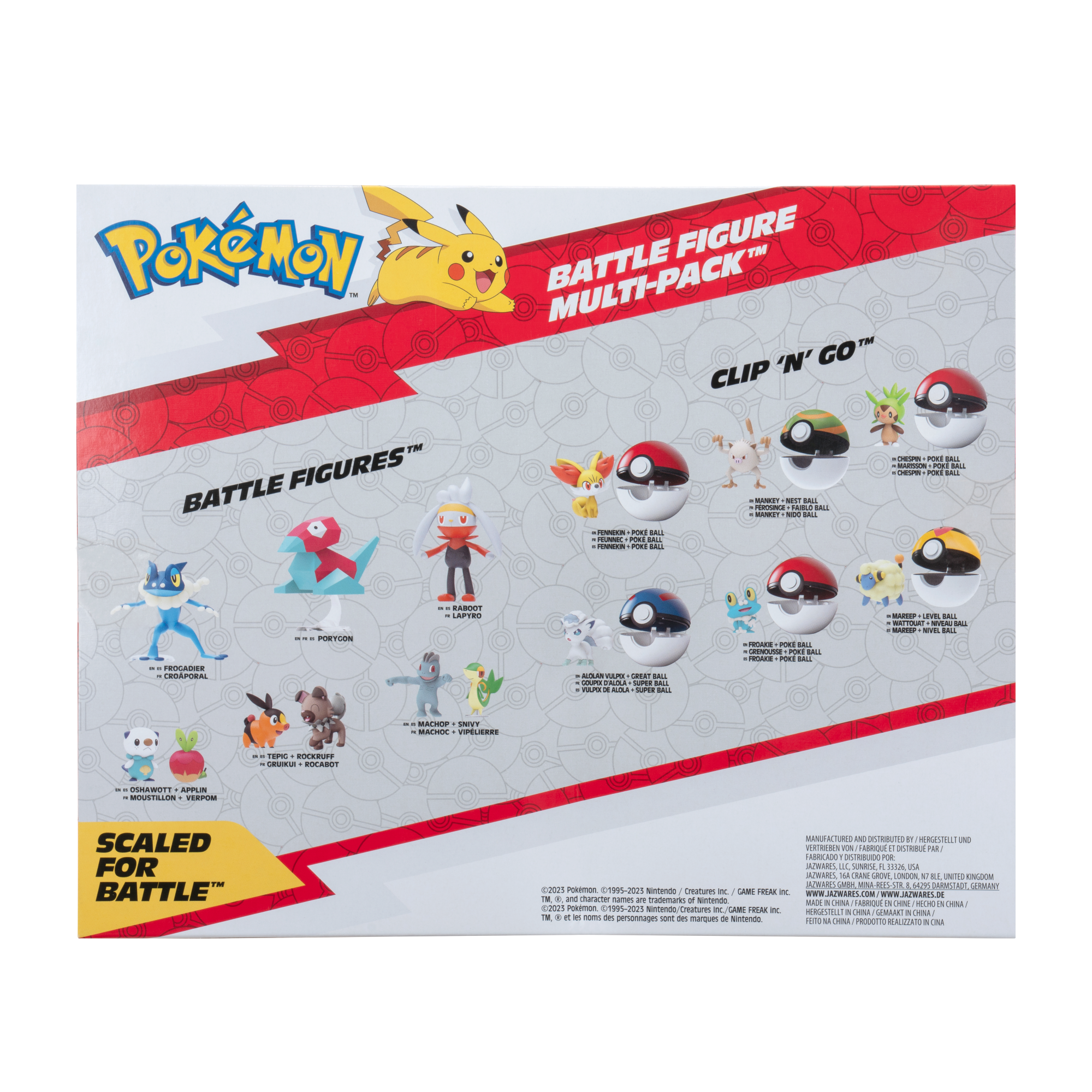 Set 8 Figuras de batalla Pokemon-3
