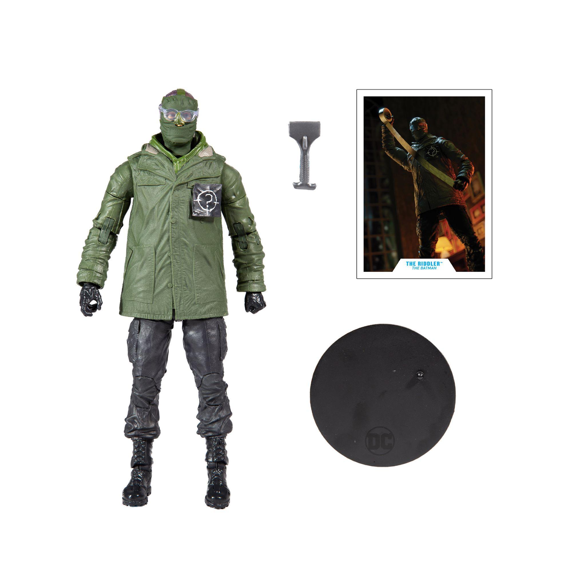 Figura Articulada The Riddler Batman The Movie McFarlane.-6