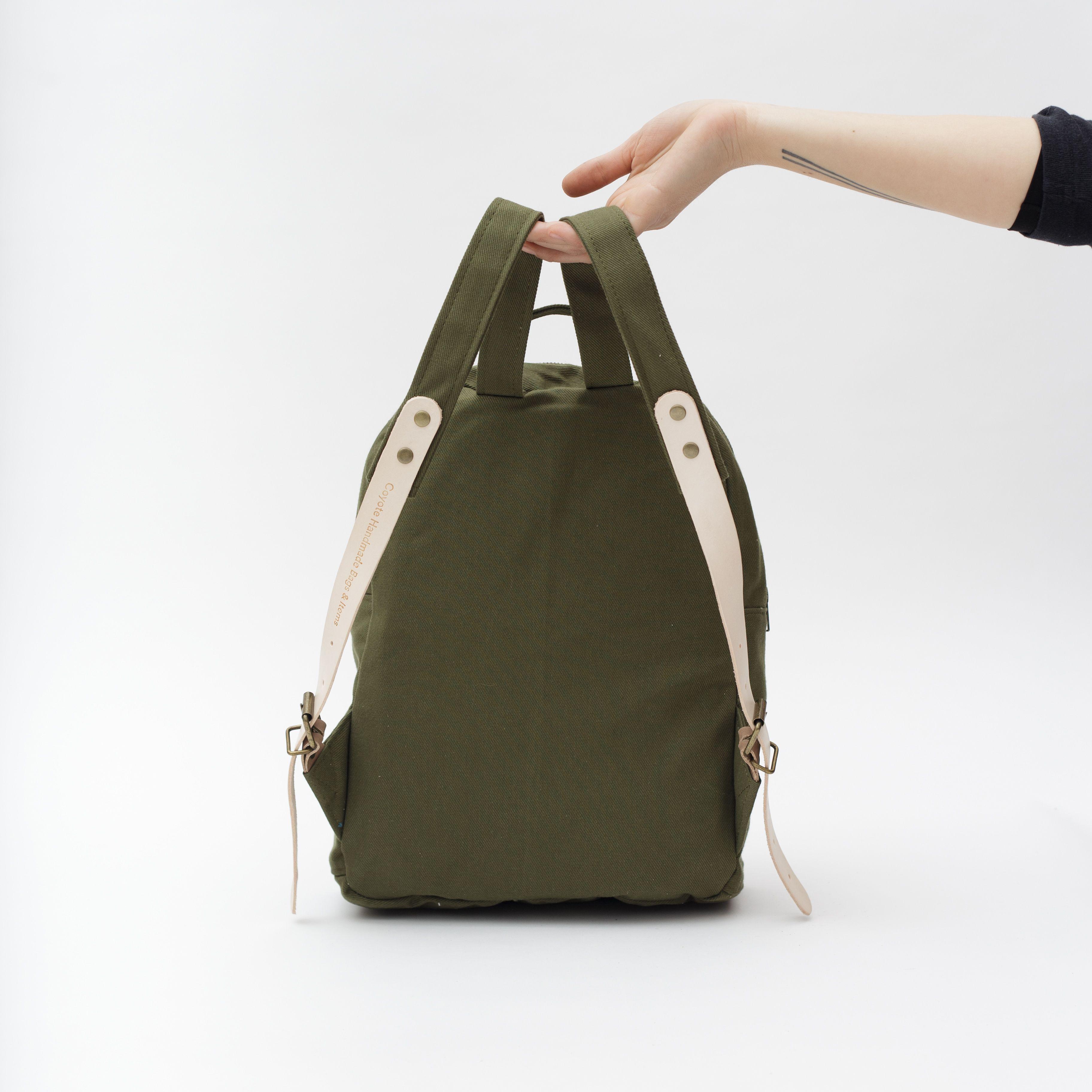 Mochila Coyote Circular Verde-1