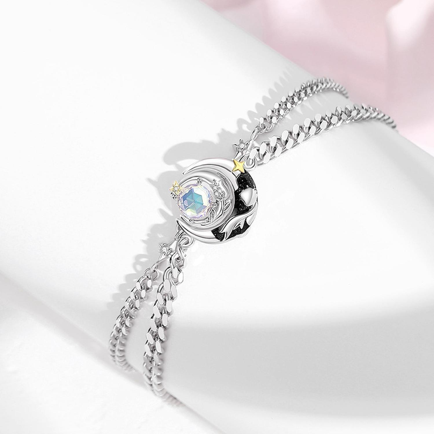 Pulseras Parejas Plata 925 Parejas Rosa Principito Rosa Par-6