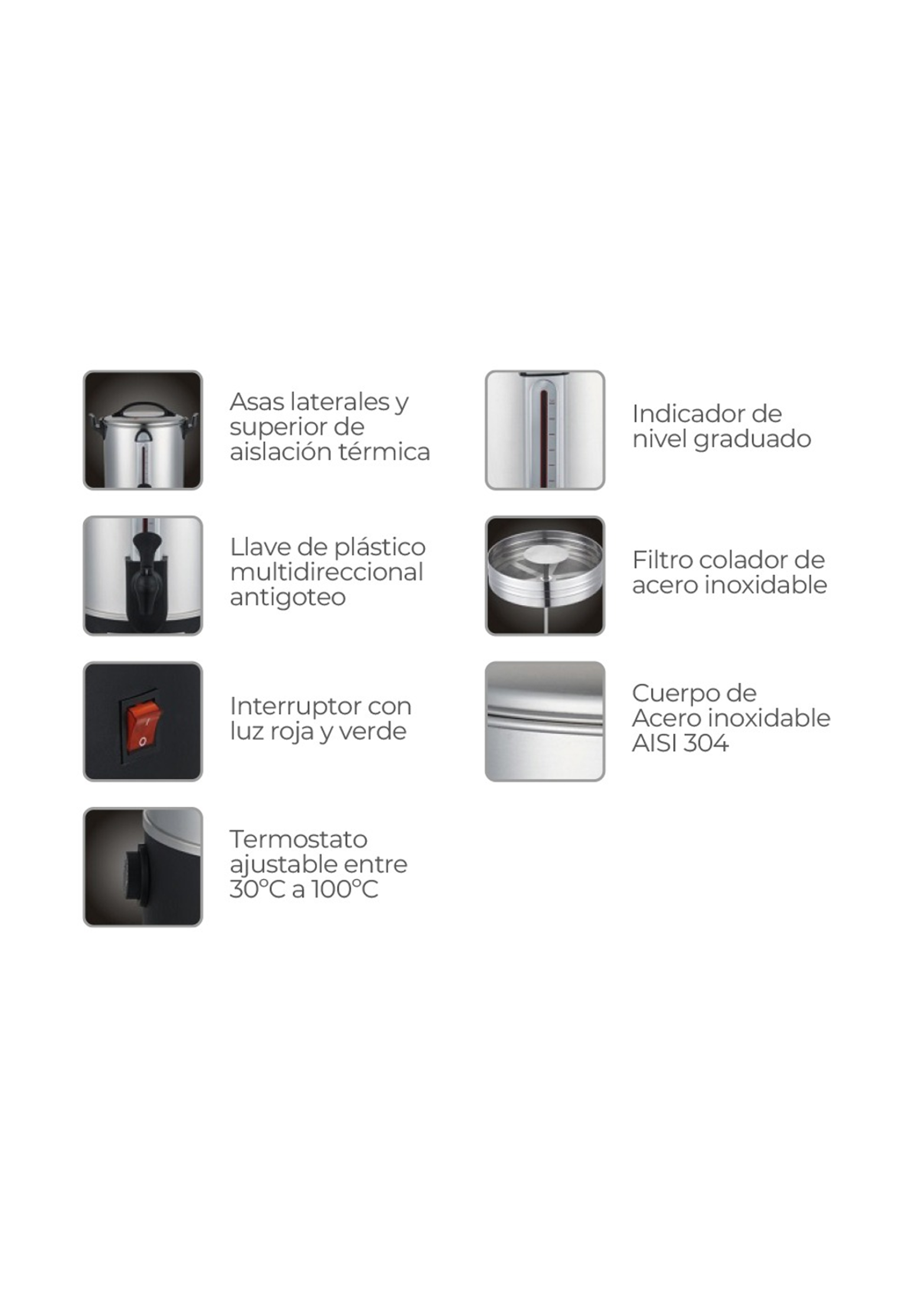 Hervidor Percolador de Cafe de 11 Lts Maigas-2