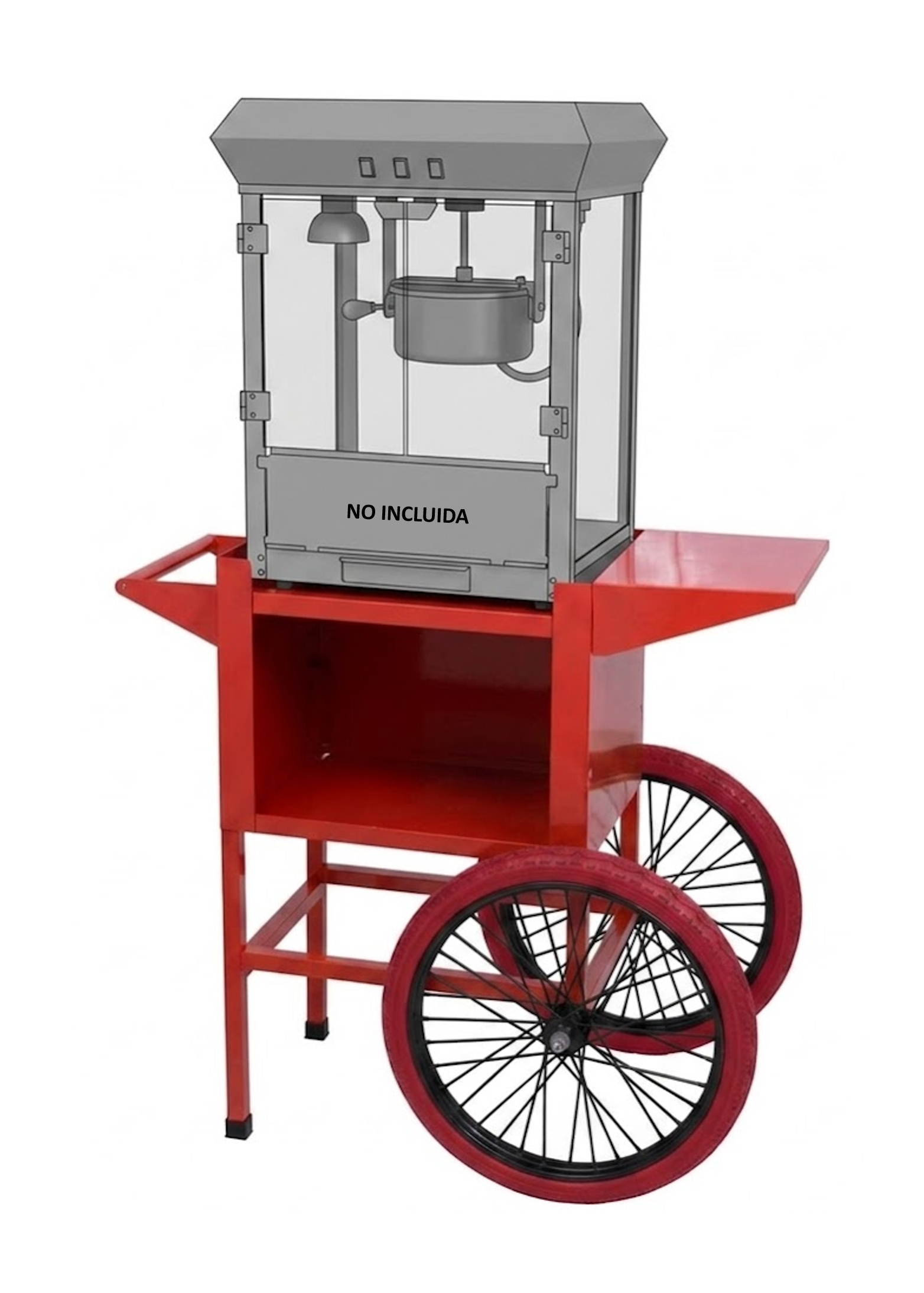 Carro para Maquina De Cabritas 250g 8 oz ITA-3
